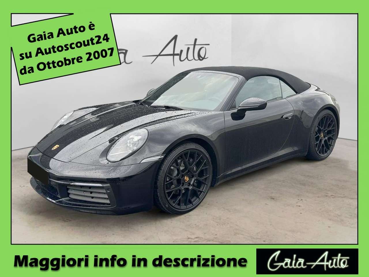 Porsche 992 911 Cabrio 3.0 Carrera auto