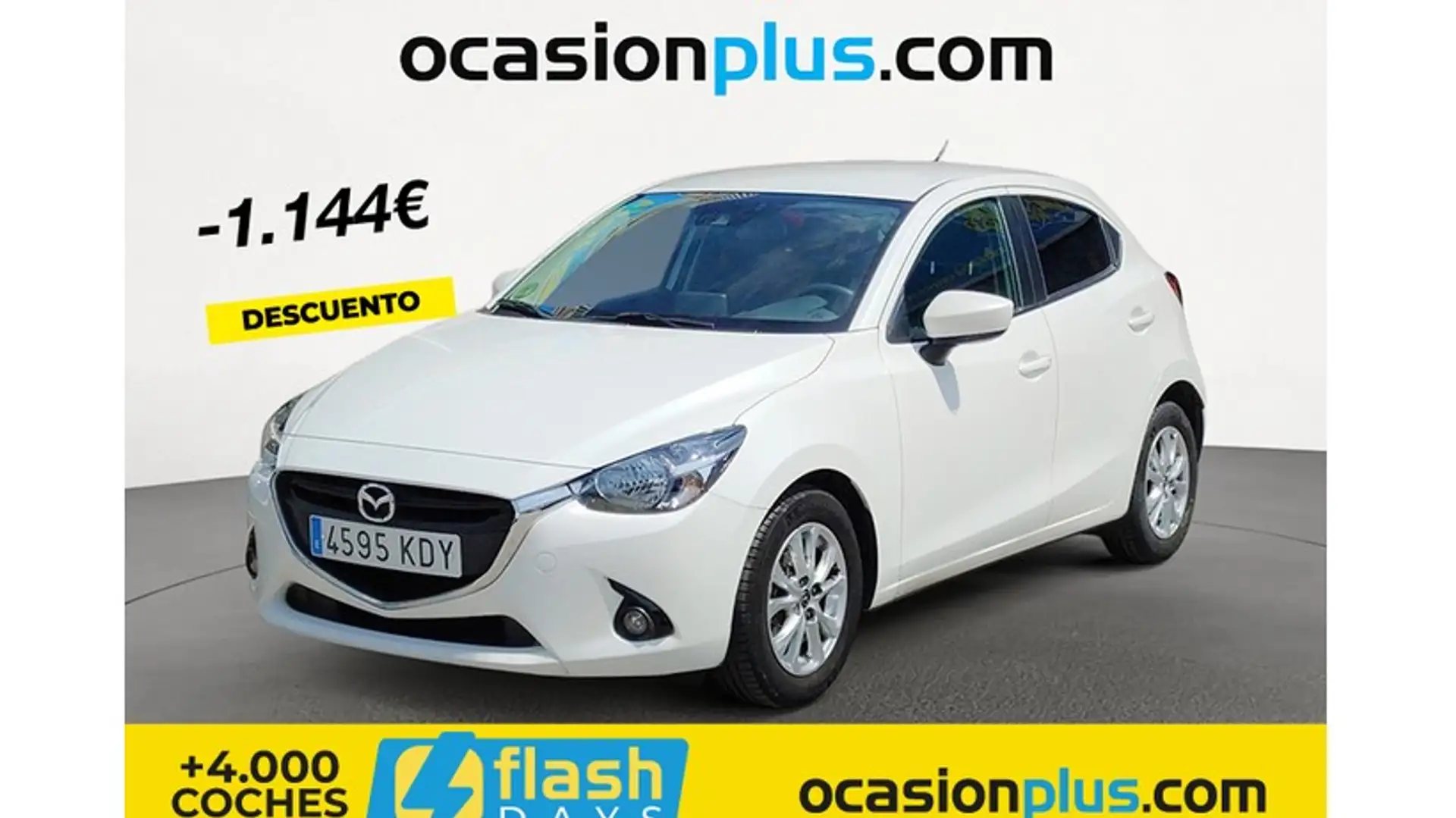 Mazda 2 1.5 Style+ Confort 66kW Blanco - 1