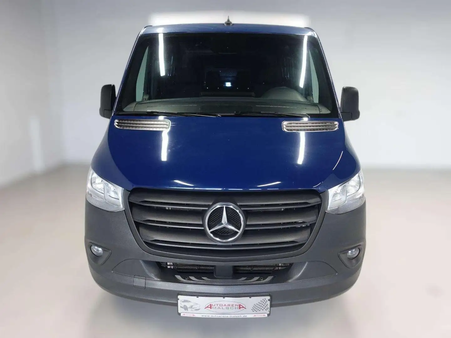 Mercedes-Benz Sprinter 215 CDI Aut. Pritsche DoKa AHK Klimaaut Blau - 2