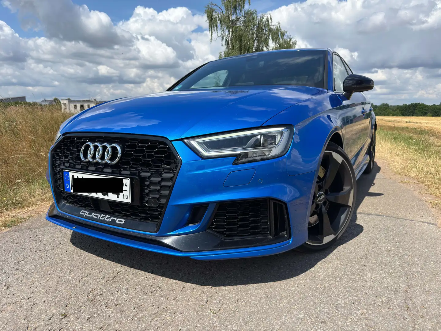 Audi RS3 Limousine 2.5 TFSI quattro S tronic 400PS OHNE OPF Albastru - 1