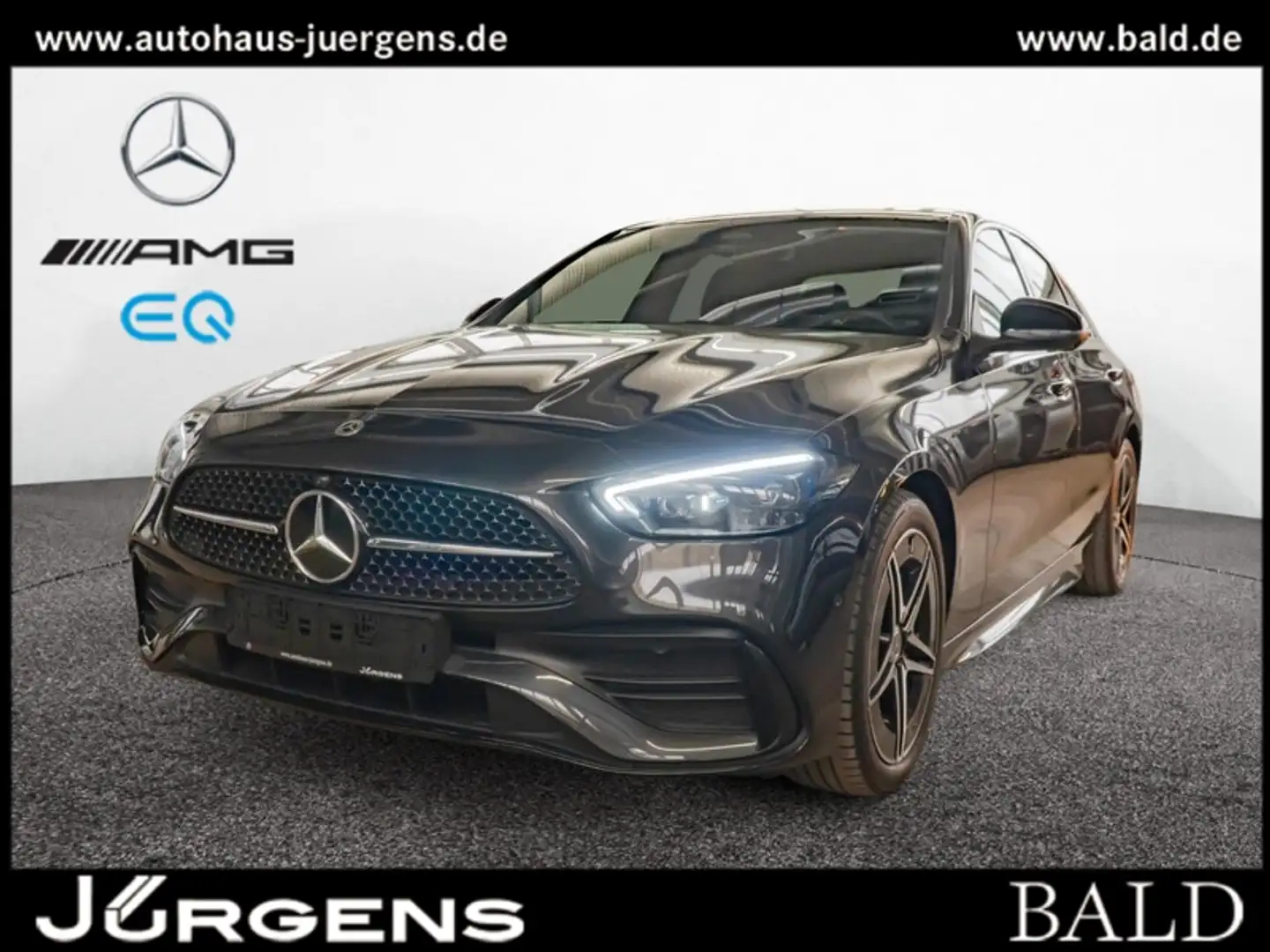 Mercedes-Benz C 220 d AMG-Sport/DIGITAL/360/Pano/AHK/Night/18" Grijs - 1
