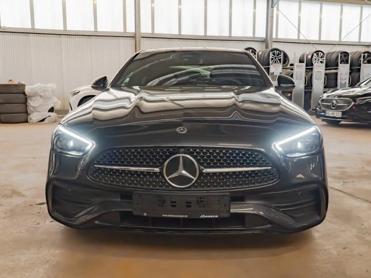 Mercedes-Benz C 220 d AMG-Sport/DIGITAL/360/Pano/AHK/Night/18" Grau - 2