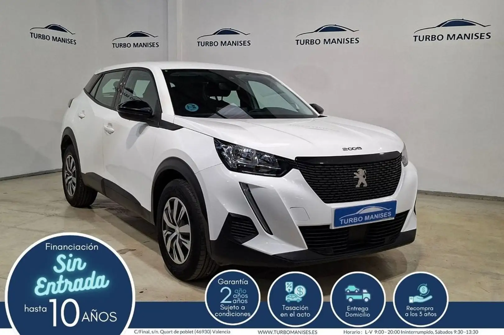Peugeot 2008 Active BlueHDI 81kW (110CV) Weiß - 1