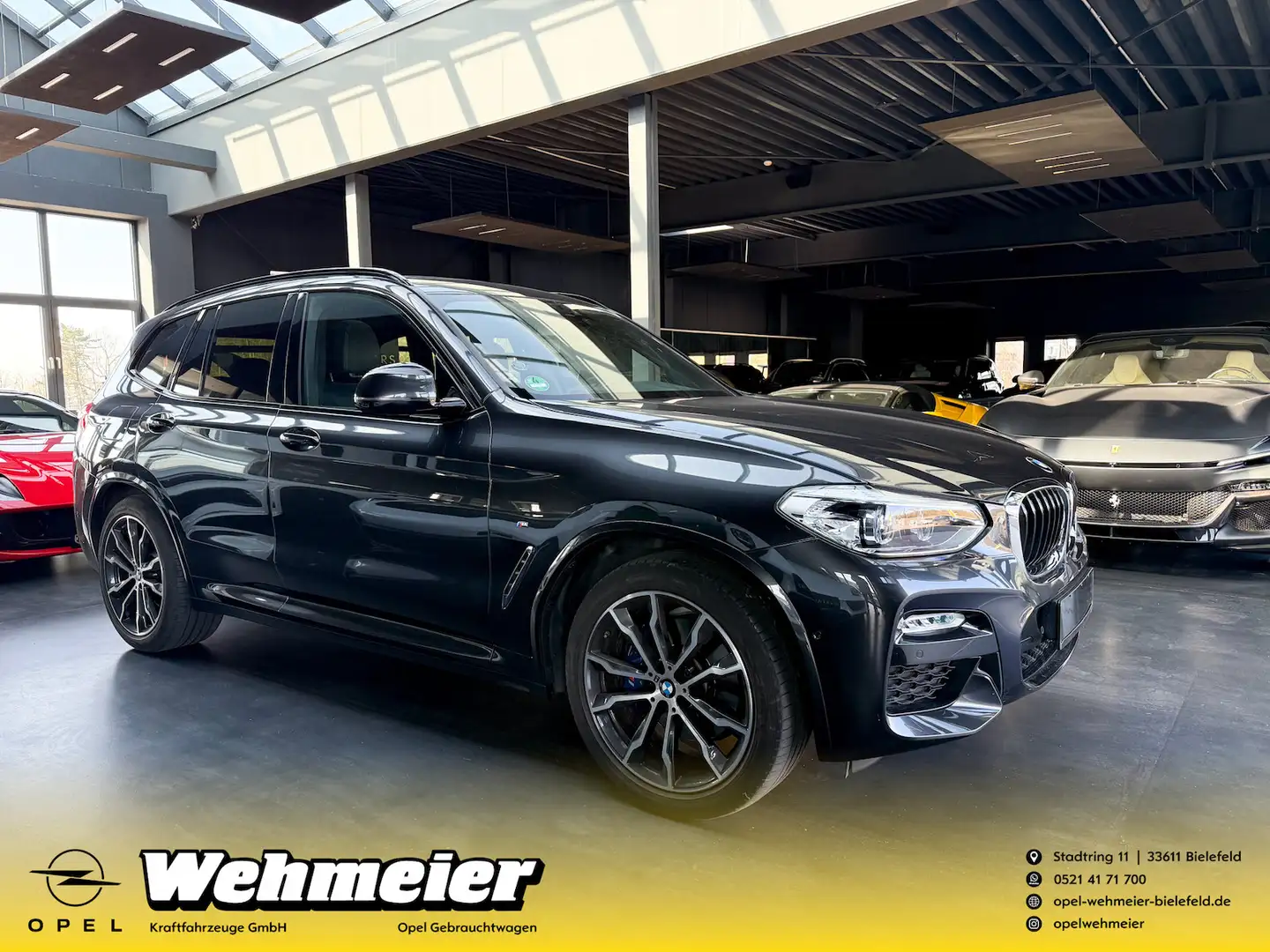 BMW X3 xx-Drive 30 i M Sport,Pano,AHK,LED,Leder,NAV Grigio - 1