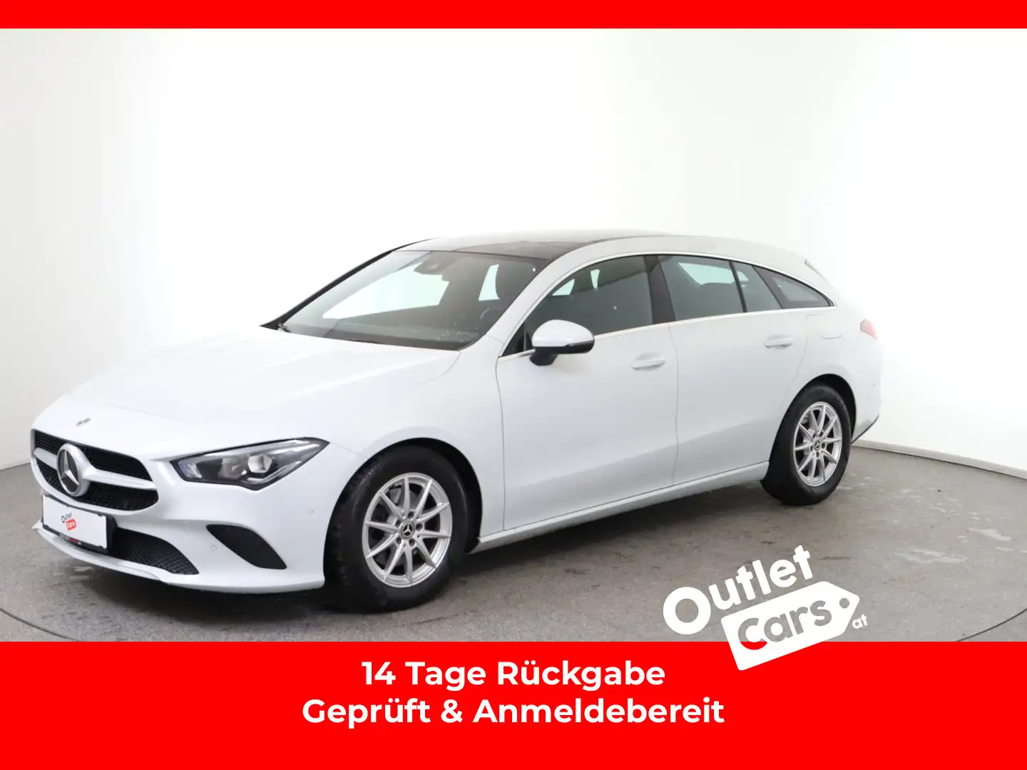 Mercedes-Benz CLA 180 180 d Shooting Brake Weiß - 1