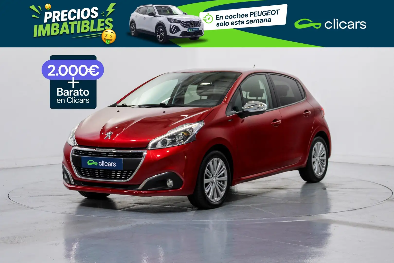 Peugeot 208 1.2 PureTech S&S Signature 110 Rojo - 1