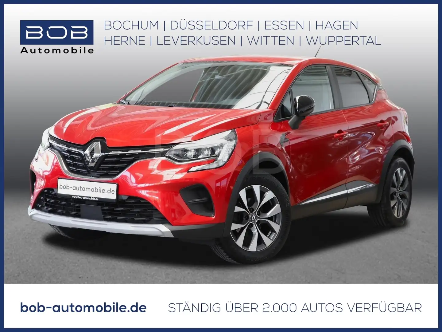 Renault Captur EXPERIENCE TCe100 SHZ PDC NAVI Keyless Rot - 1