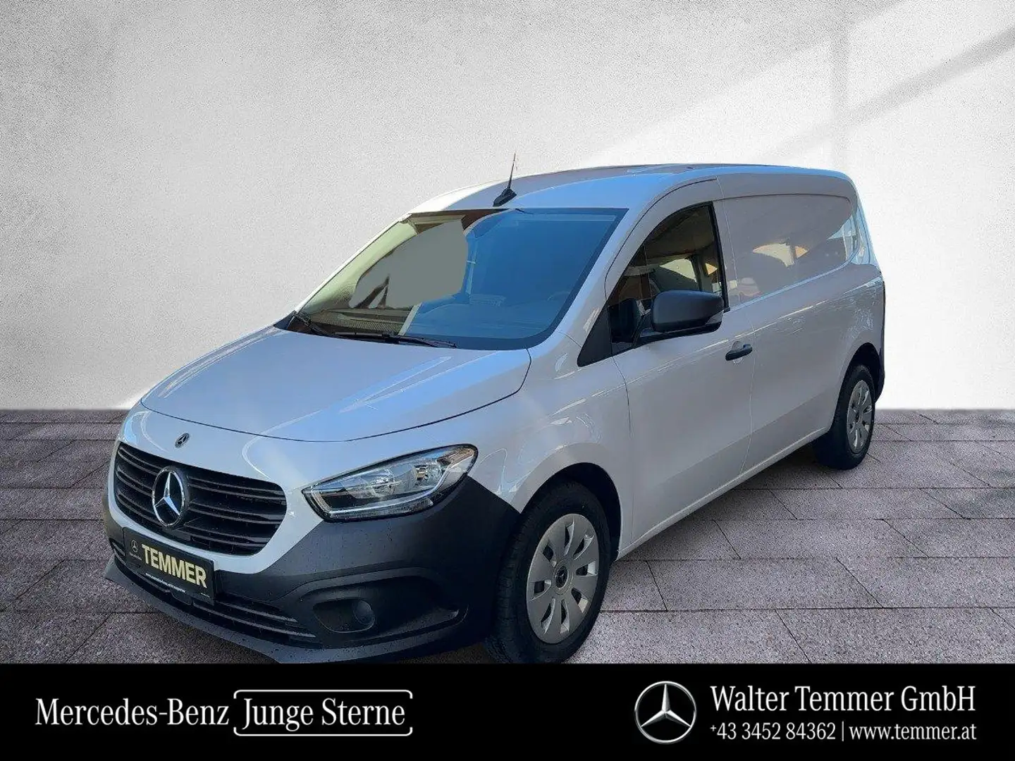 Mercedes-Benz Citan 110 CDI Kasten Lang Navi Klima AHK KAM Weiß - 1