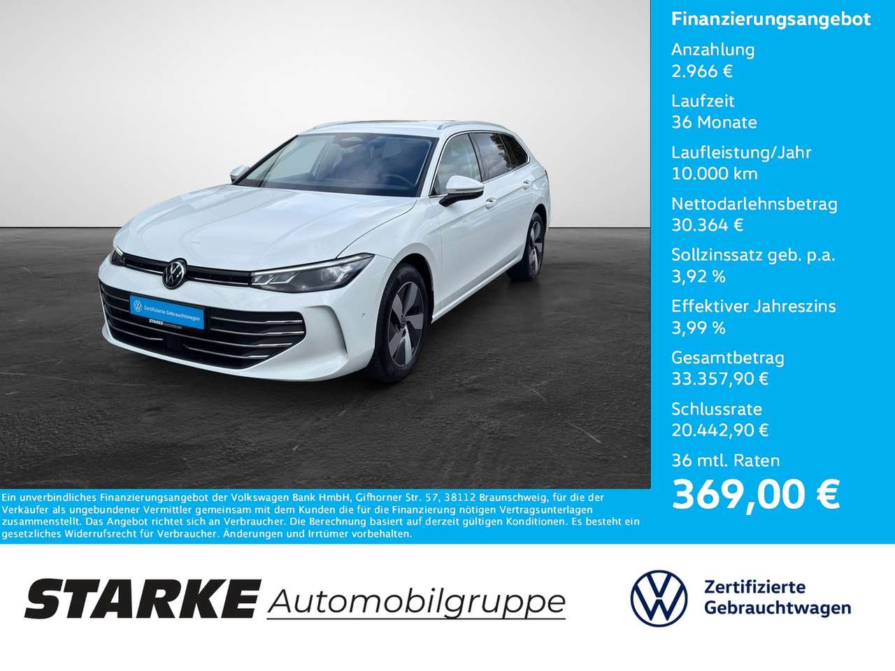Volkswagen Passat Variant — Volkswagen Passat Variant 2.0 TDI DSG Business