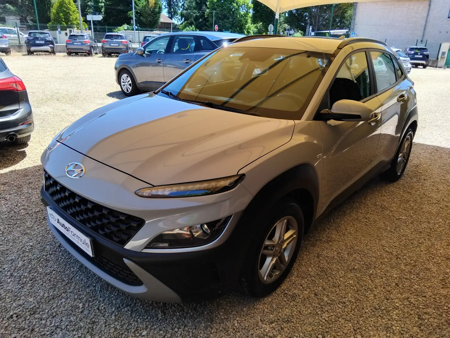 Hyundai KONA 1.0 T-GDI 120ch Hybrid Business 2022 Grijs - 2