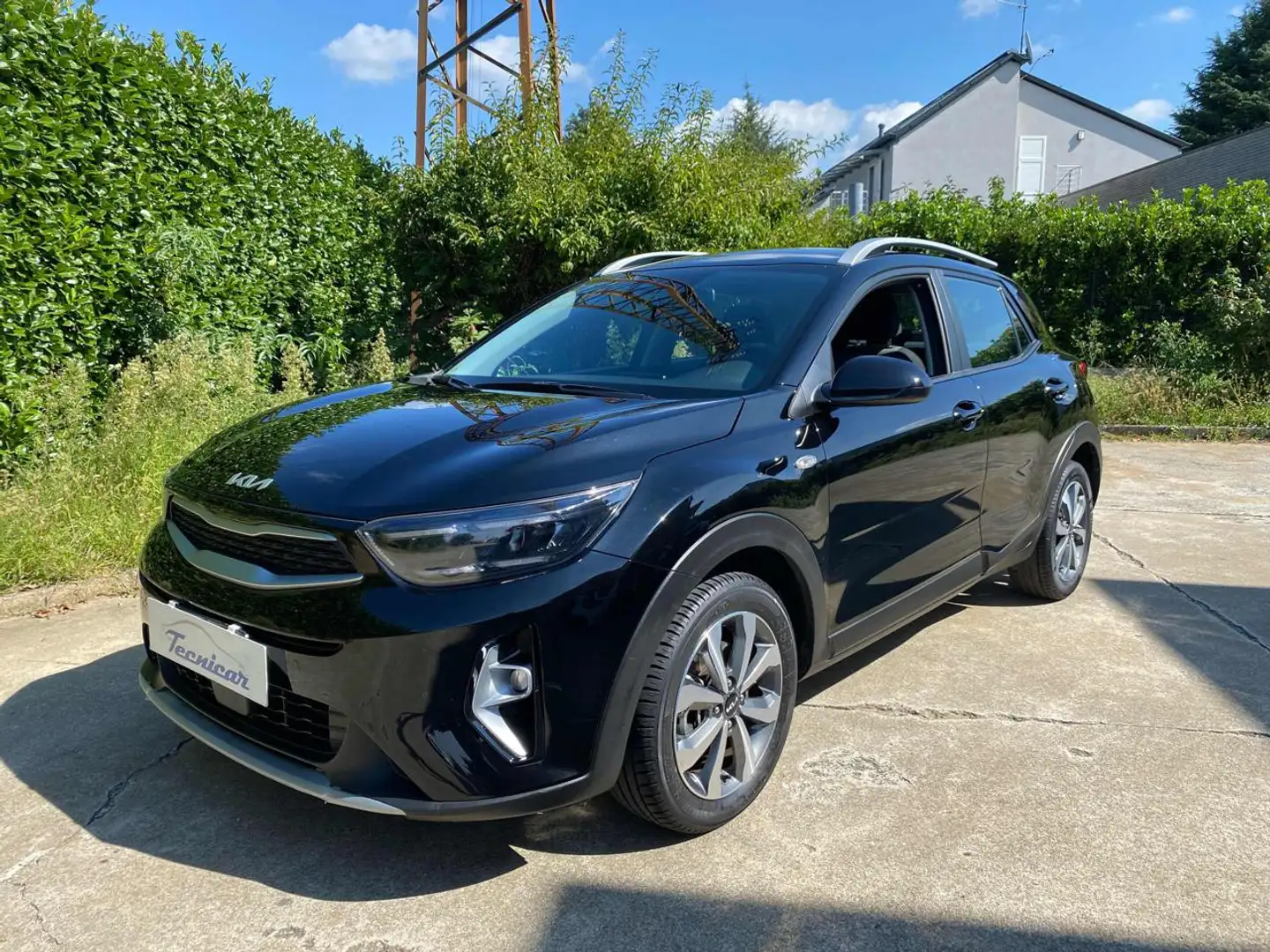 Kia Stonic 1.2 OK NEOPATENTATI SOLO 28000 KM GARANZIA KIA Negro - 1