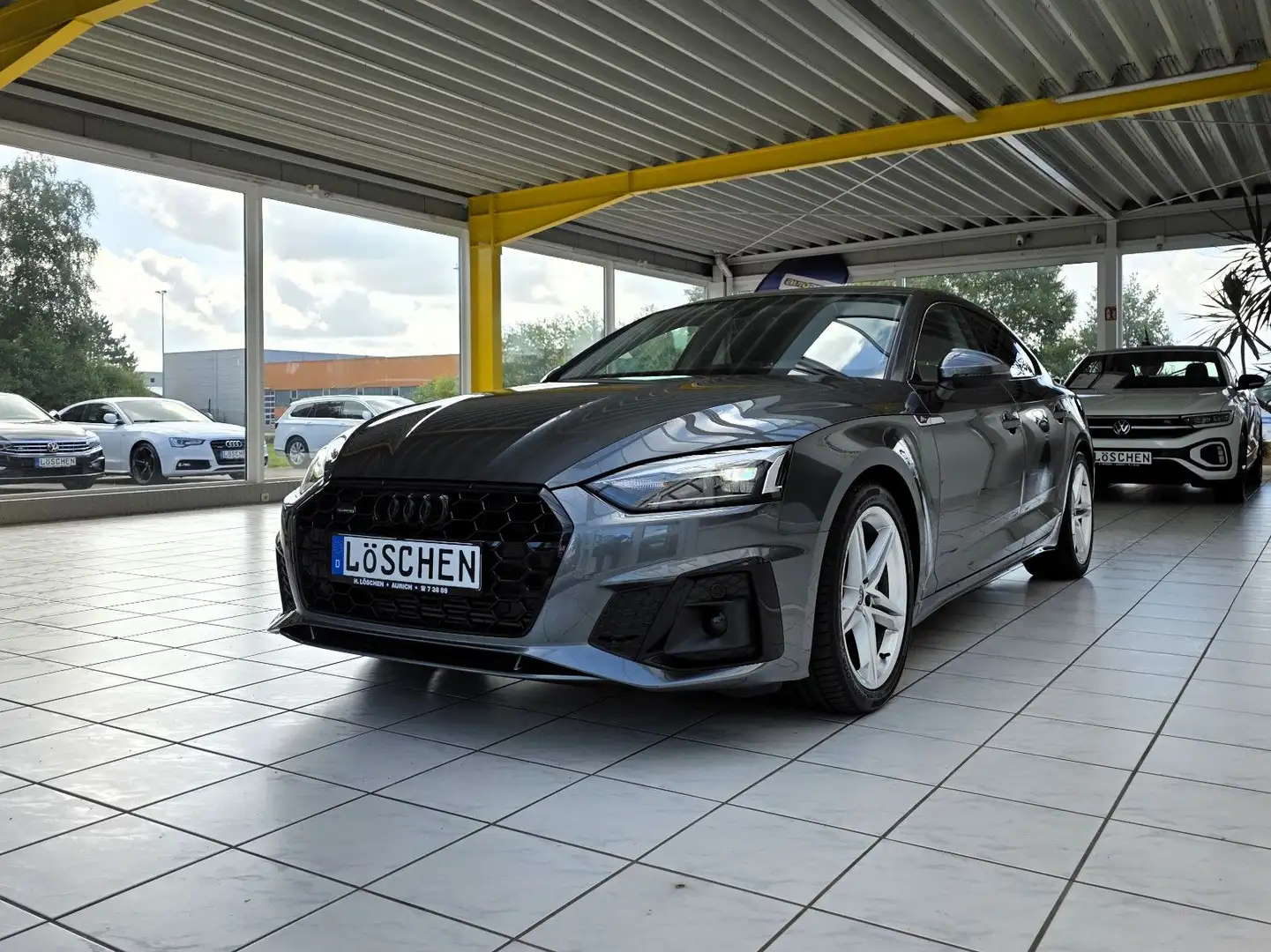 Audi A5 Sportback 40 TFSI quattro S Line Standheizung Gris - 2