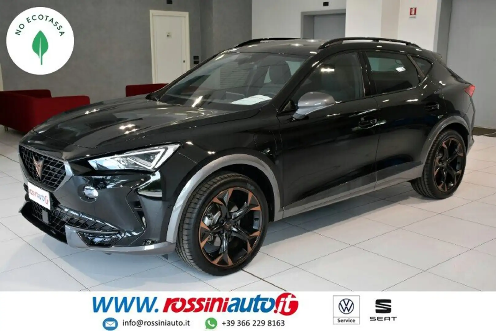 CUPRA Formentor 1.4 E-HYBRID 204 CV DSG R19 COPPER + TECH PACK 12 Schwarz - 1