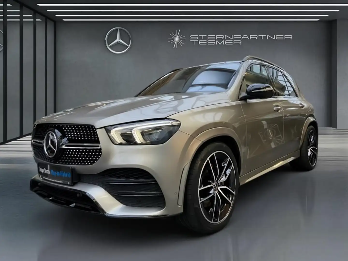 Mercedes-Benz GLE 350 e 4M AMG+MBUX+Night+Ambiente+WIDE+KAMERA Silber - 1