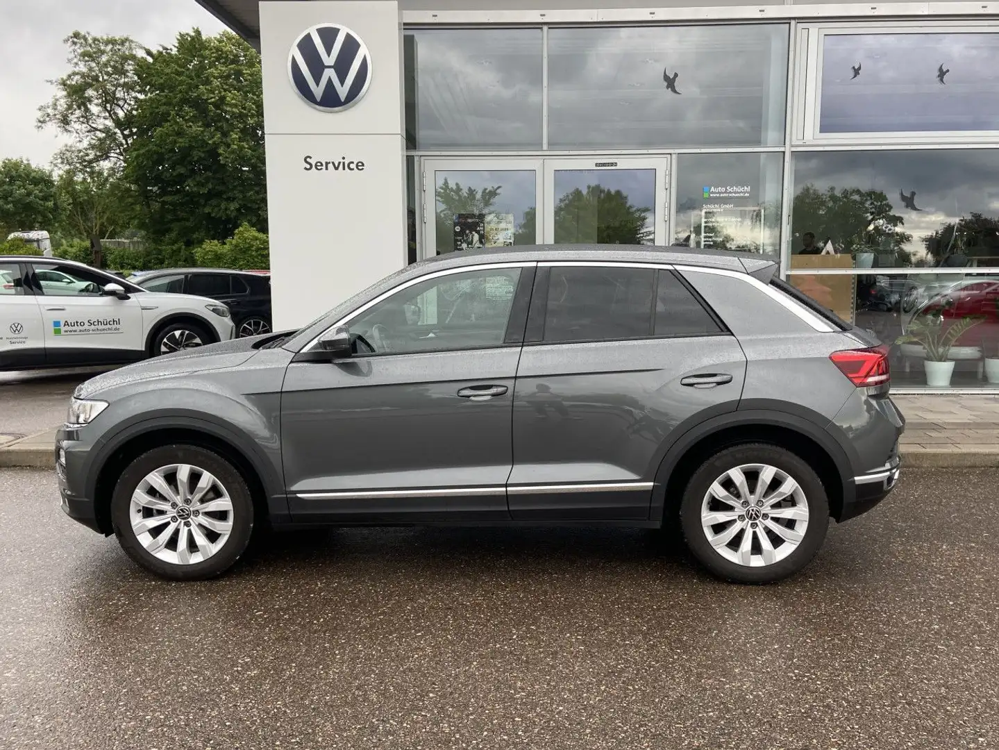 Volkswagen T-Roc 1.5 TSI DSG Sport NAVI+AHK+SHZ+PDC+DAB+BLU Grau - 2