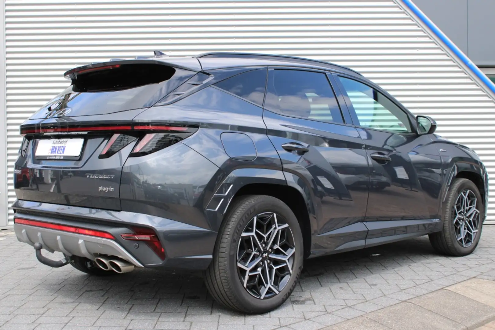 Hyundai TUCSON 1.6 T-GDI PHEV N Line + Trekhaak Grau - 2