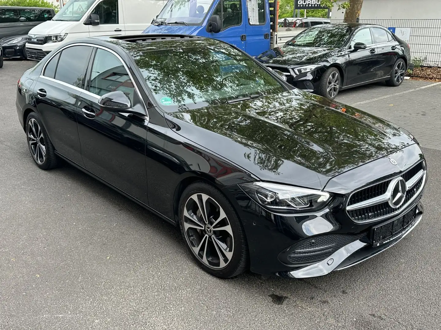 Mercedes-Benz C 200 4Matic HYBRID AVANTGARDE~MBUX~SCHIEBEDACH Schwarz - 1
