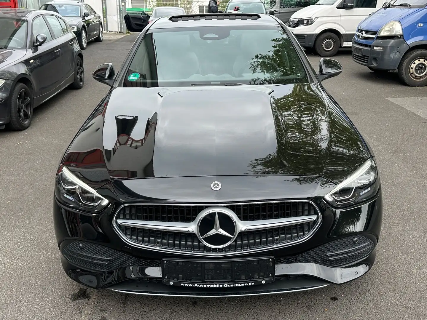 Mercedes-Benz C 200 4Matic HYBRID AVANTGARDE~MBUX~SCHIEBEDACH Schwarz - 2