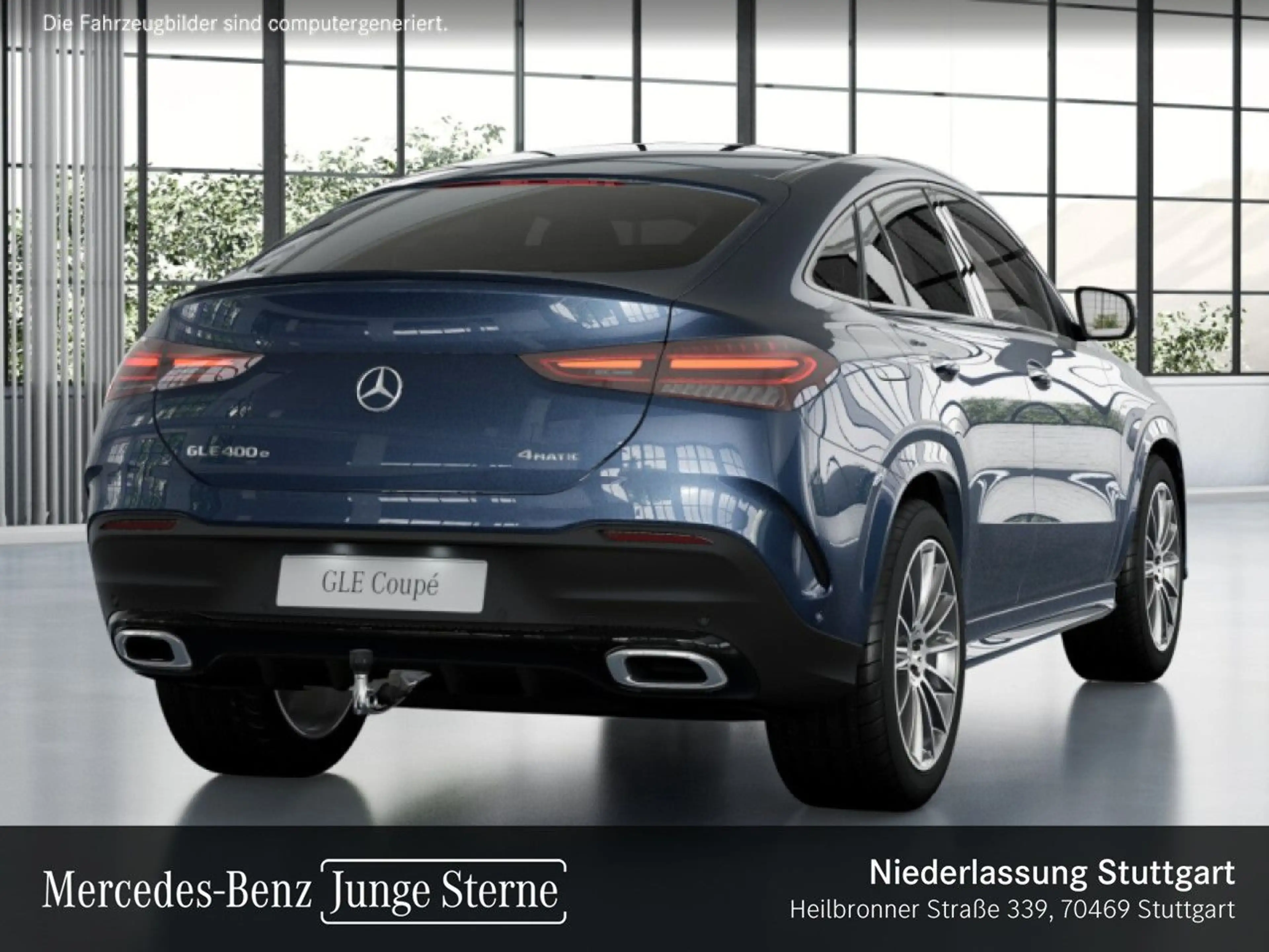Mercedes-Benz GLE 400 e Coupé 4M AMG+NIGHT+PANO+360+AHK+21"+9G — photo 5