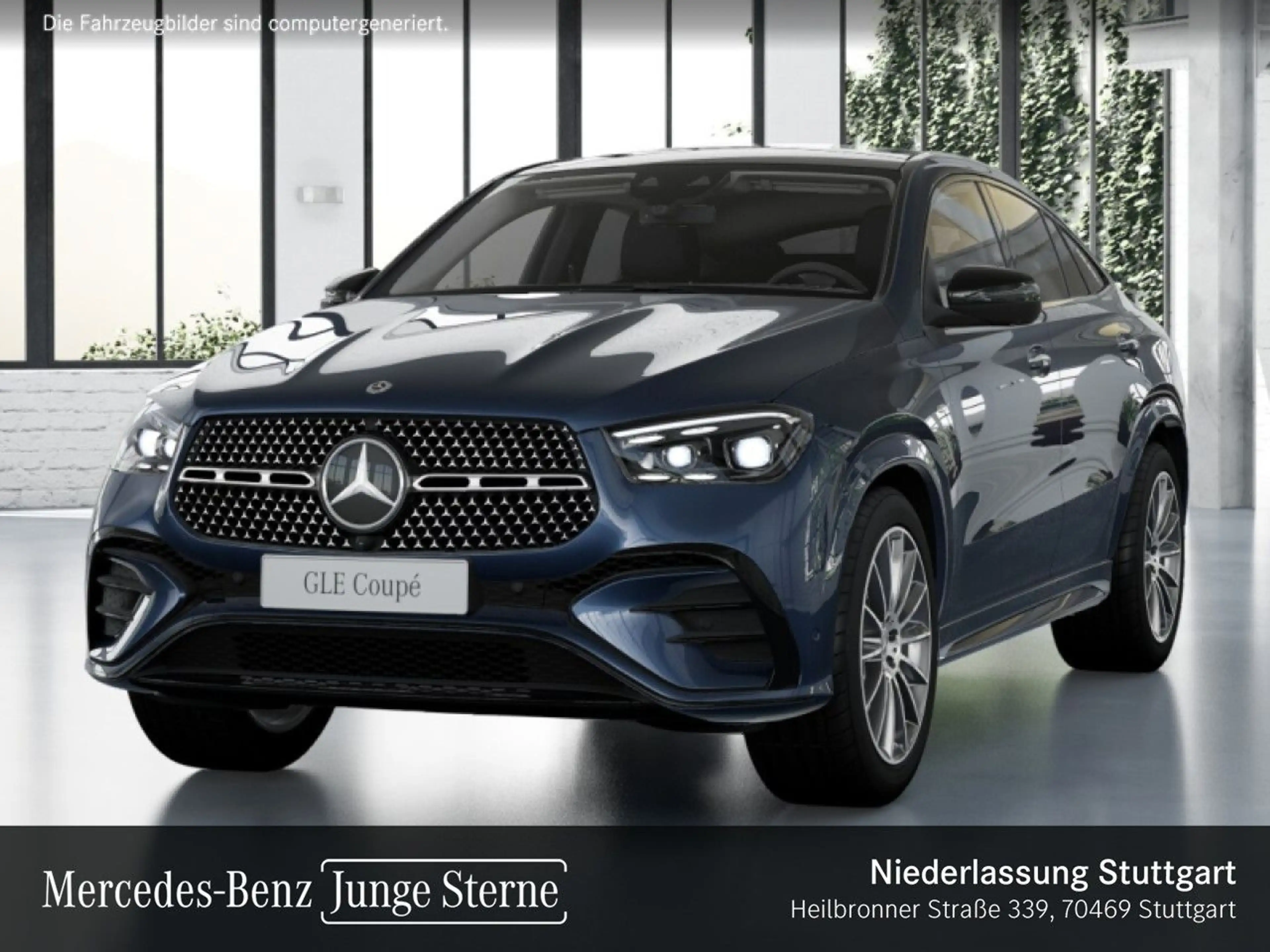 Mercedes-Benz GLE 400 e Coupé 4M AMG+NIGHT+PANO+360+AHK+21"+9G — photo 2