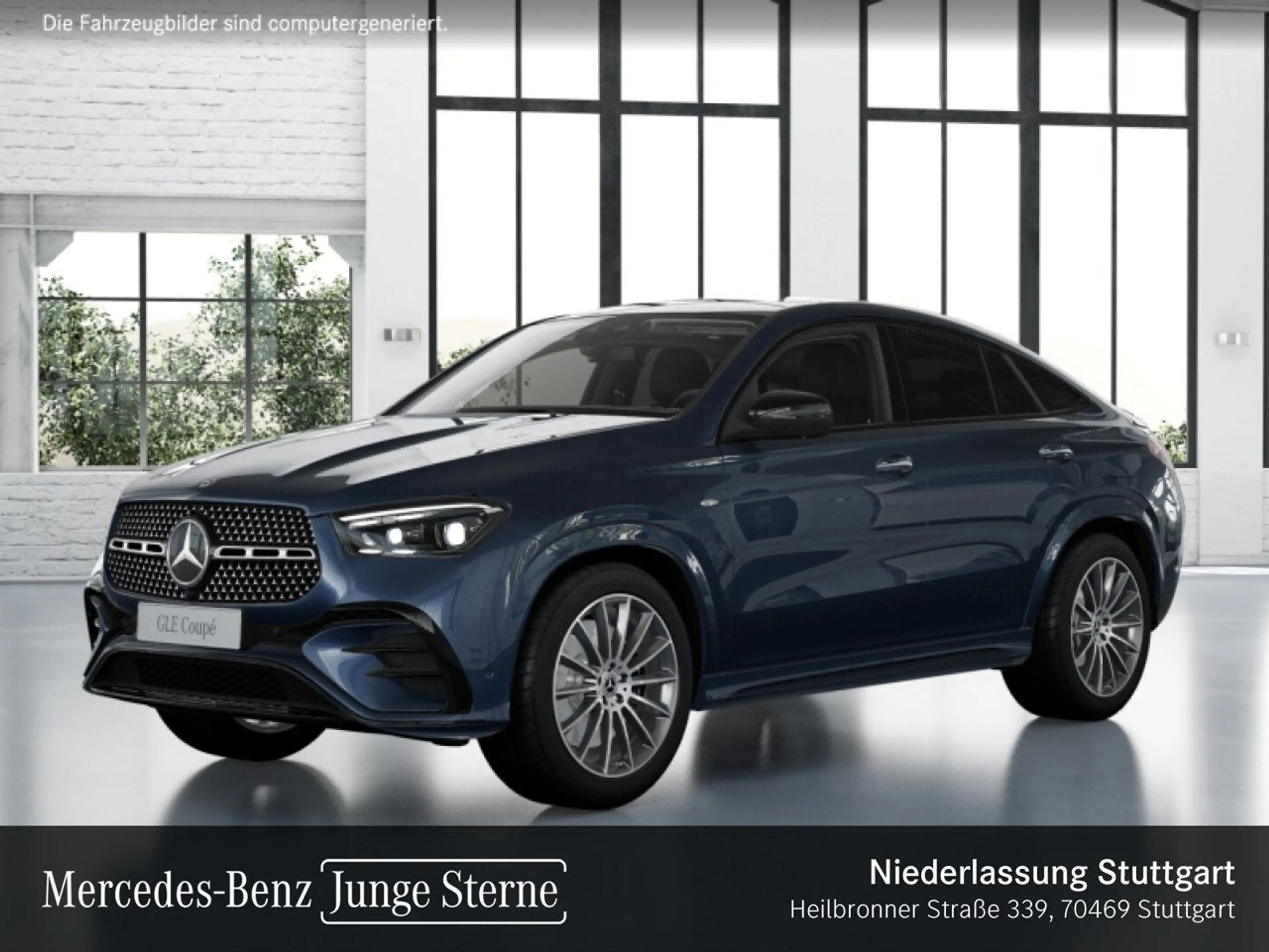 Mercedes-Benz GLE 400 e Coupé 4M AMG+NIGHT+PANO+360+AHK+21"+9G — photo 14
