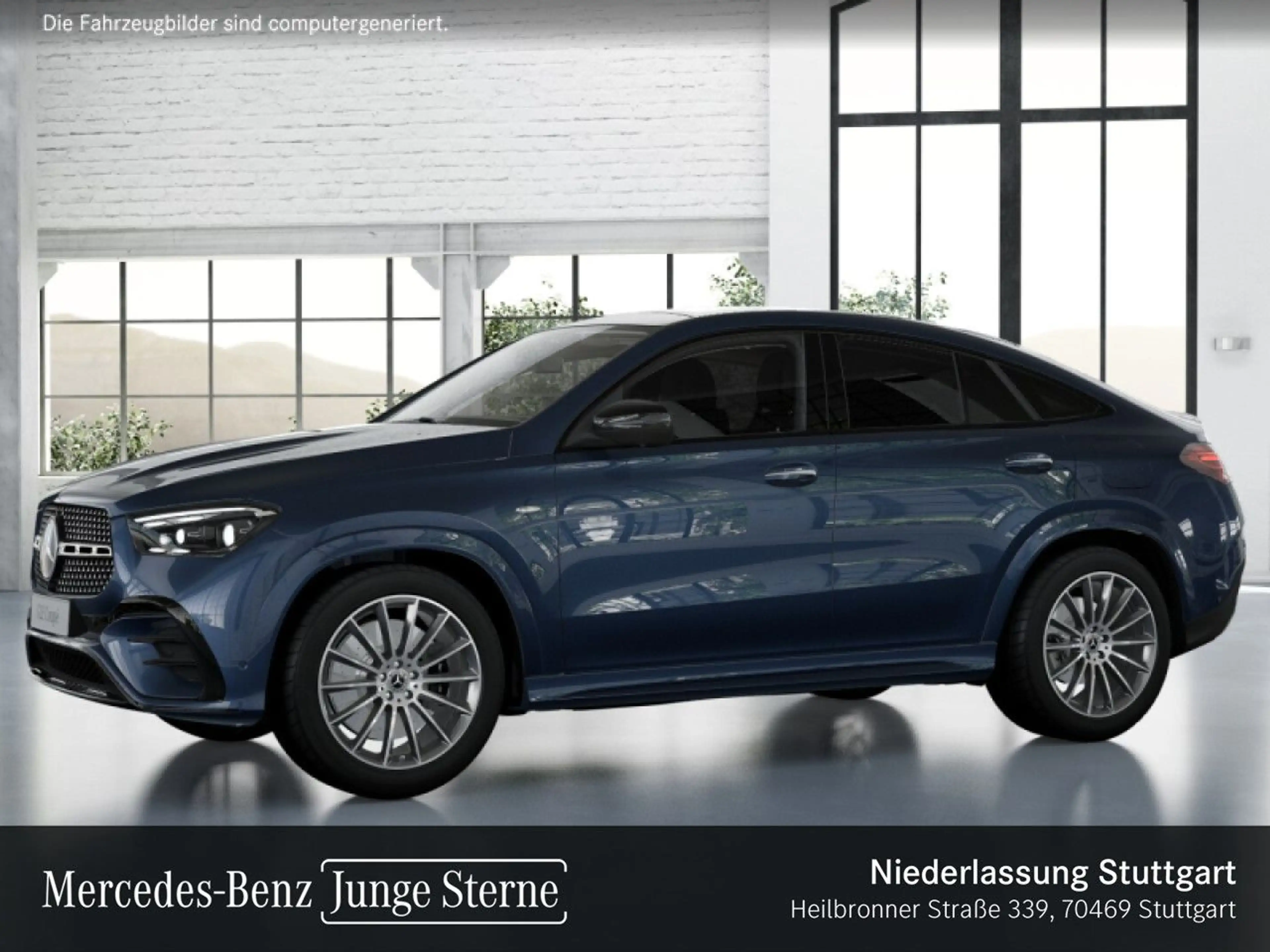 Mercedes-Benz GLE 400 e Coupé 4M AMG+NIGHT+PANO+360+AHK+21"+9G — photo 3