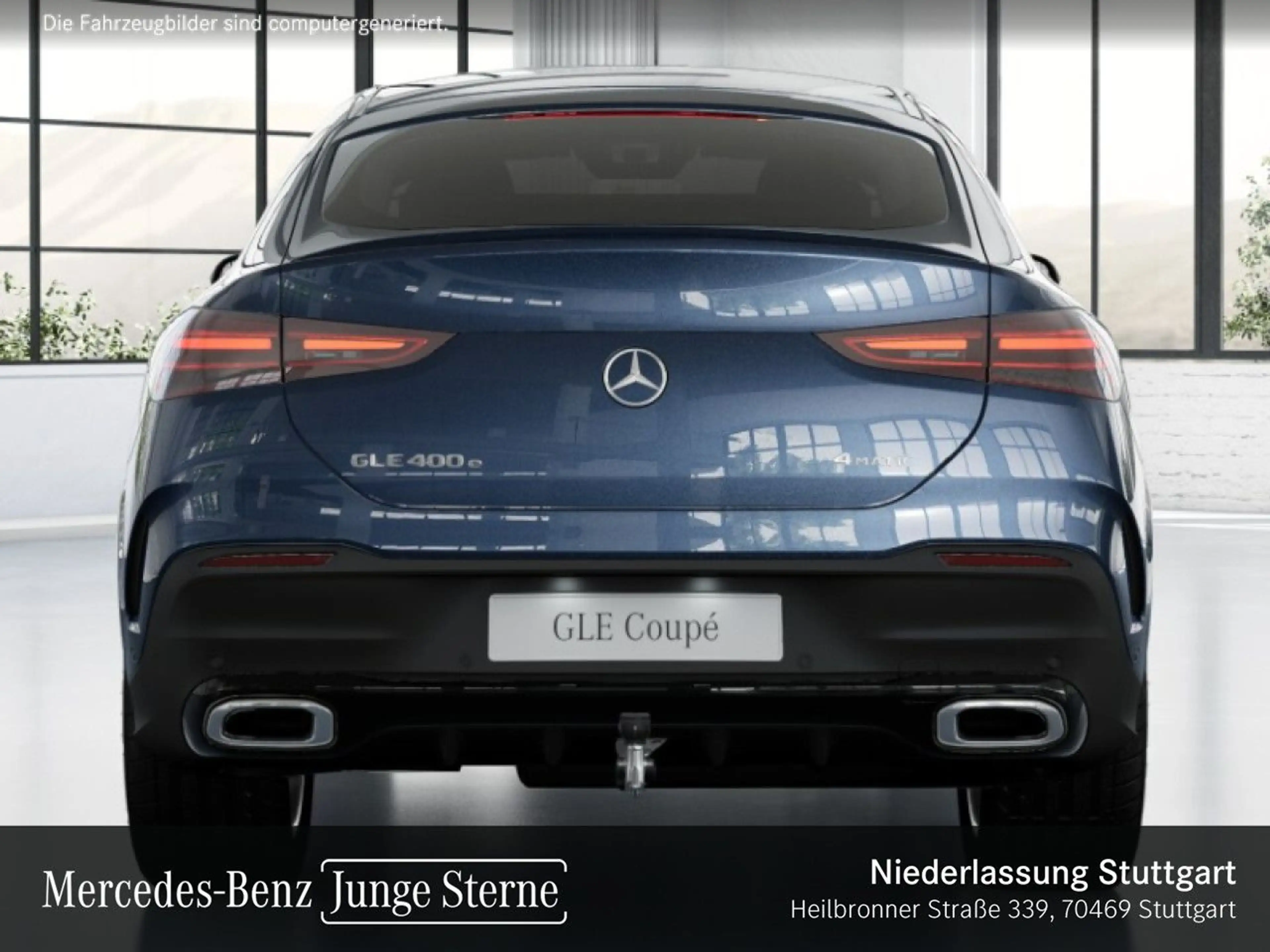 Mercedes-Benz GLE 400 e Coupé 4M AMG+NIGHT+PANO+360+AHK+21"+9G — photo 9