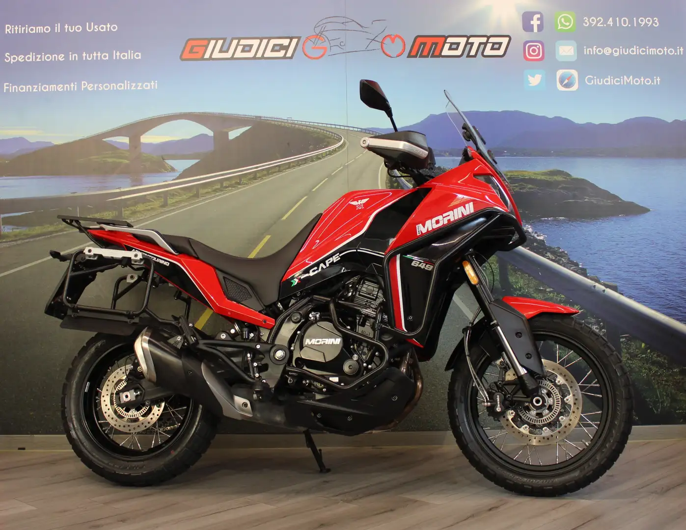 Moto Morini X-Cape 2022 - km 19025 Rosso - 1