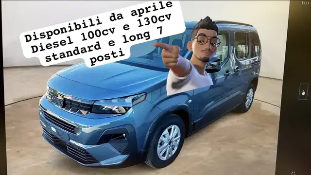 Peugeot Rifter Rifter BlueHDi 100 S&S Allure Standard