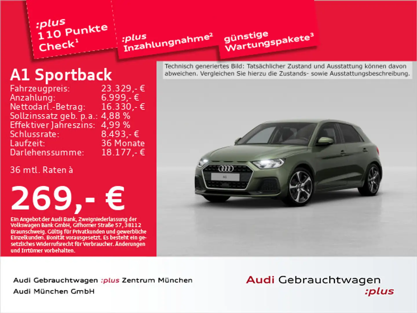 Audi A1 25 TFSI S tronic advanced PDC/SitzH Groen - 1