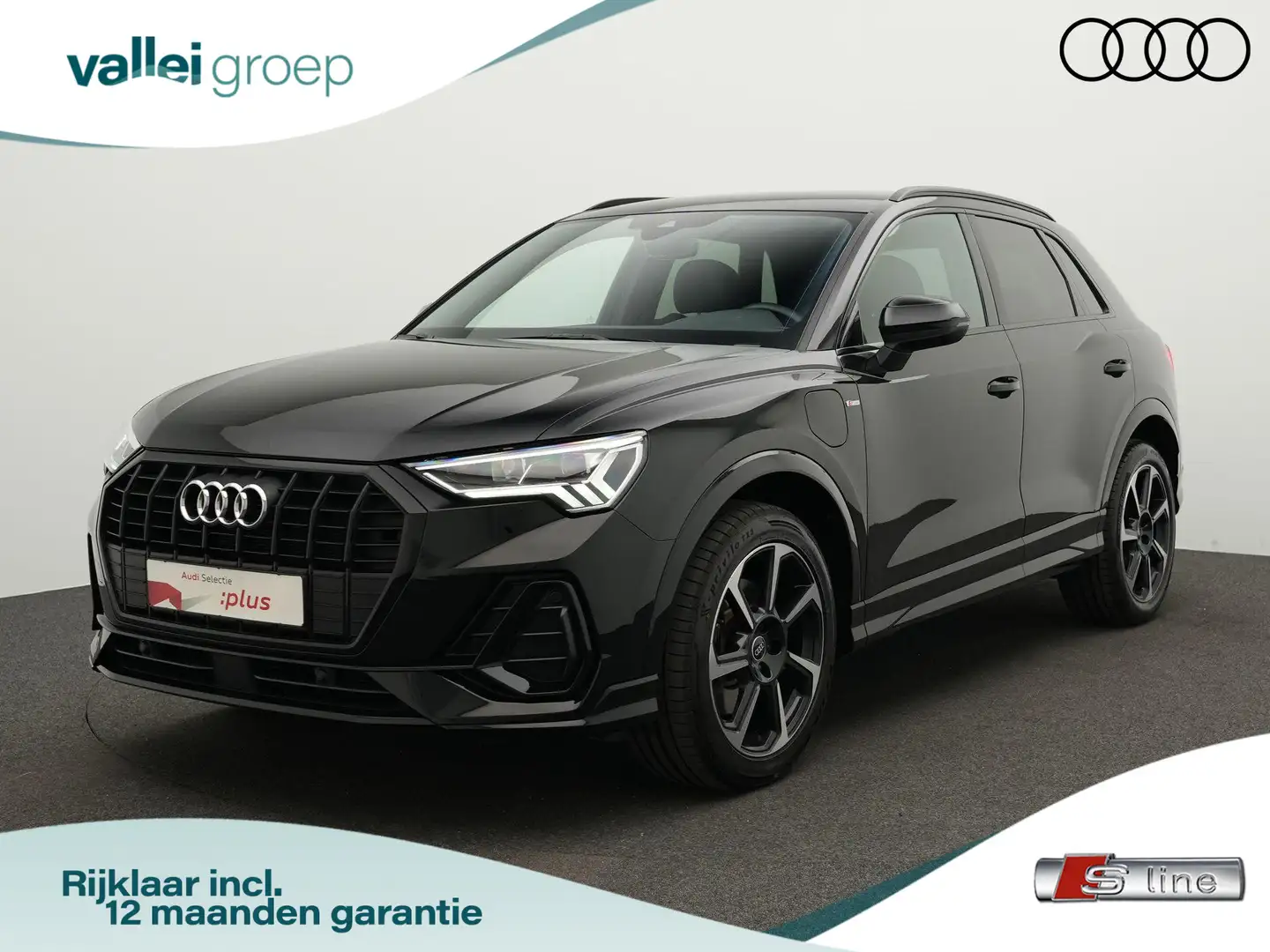 Audi Q3 45 TFSI e 245 pk S-tronic S edition / S-line | Led Zwart - 1