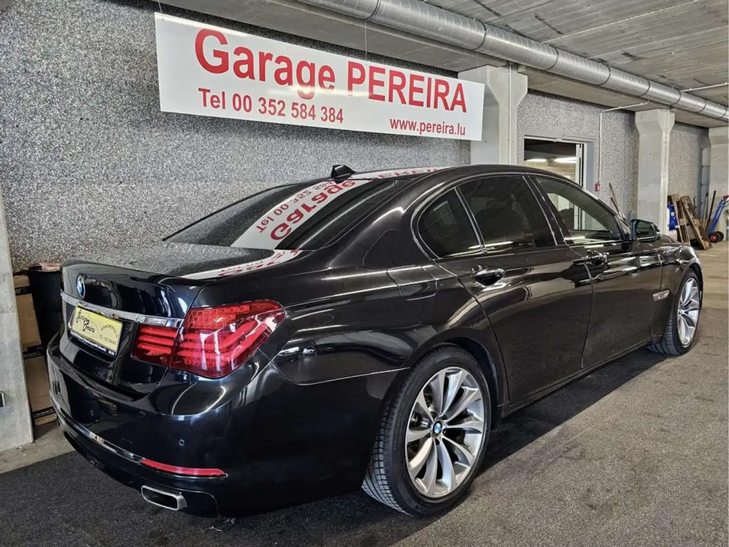 BMW 750 D XDRIVE INDIVIDUAL 1 HAND SOFTCLOSE HEAD UP HARMA Noir - 2