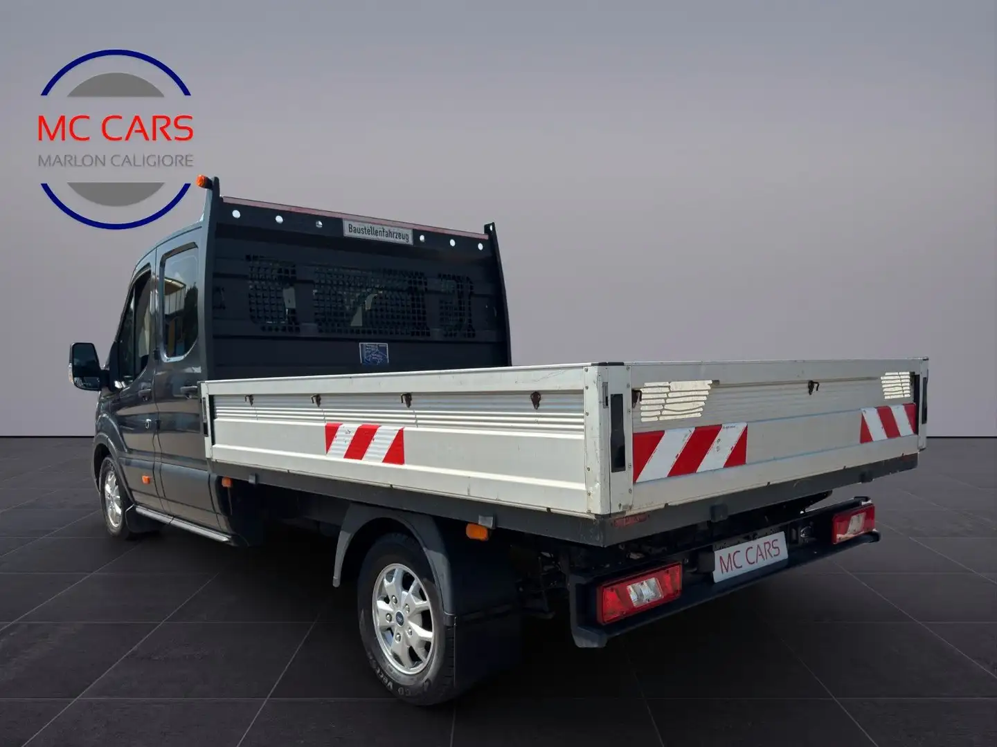 Ford Transit Pritsche 350 L3 Doppelkabine 6 Sitzer Grau - 2