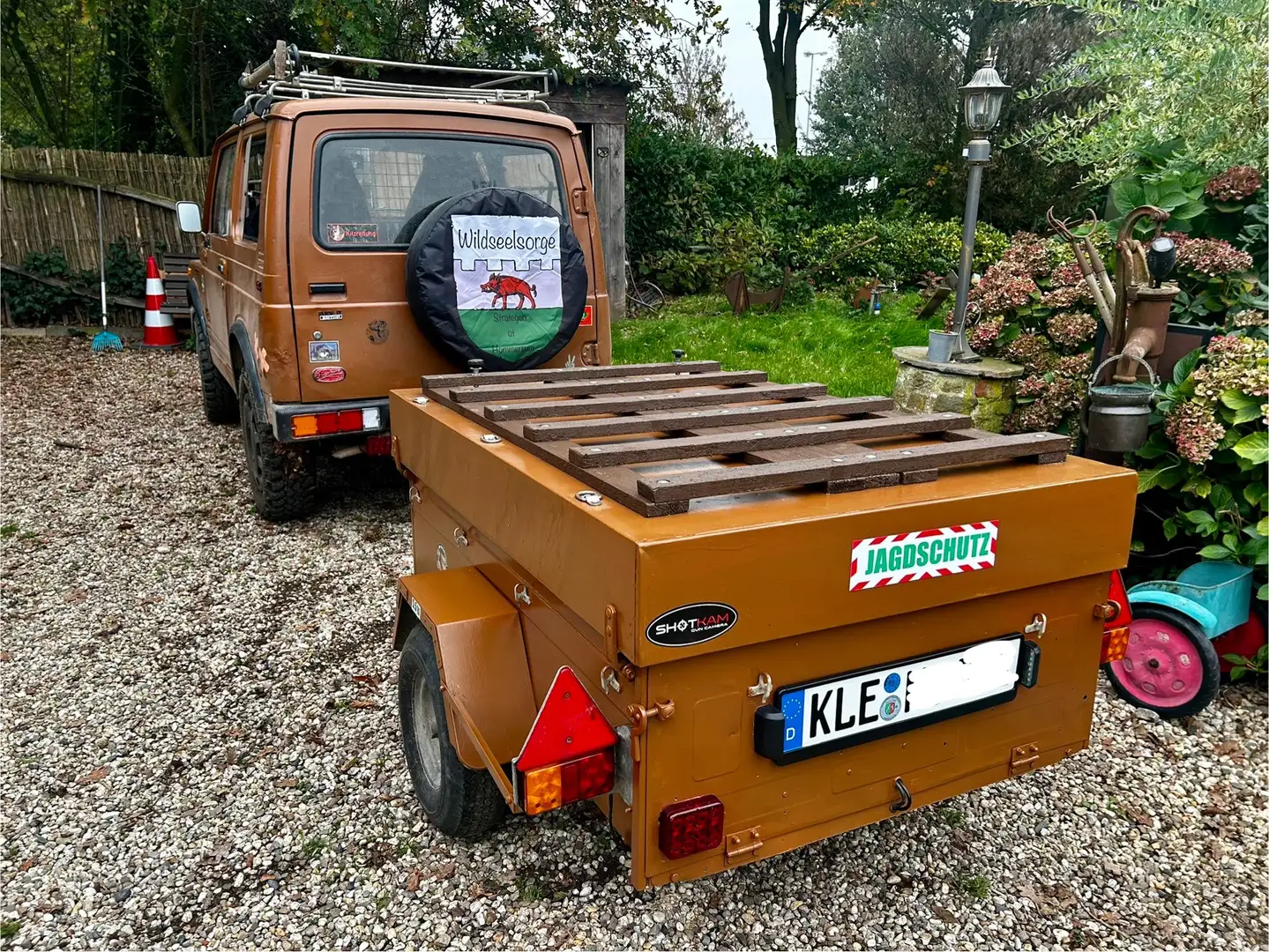 Suzuki SJ 410 Hunter Brun - 2