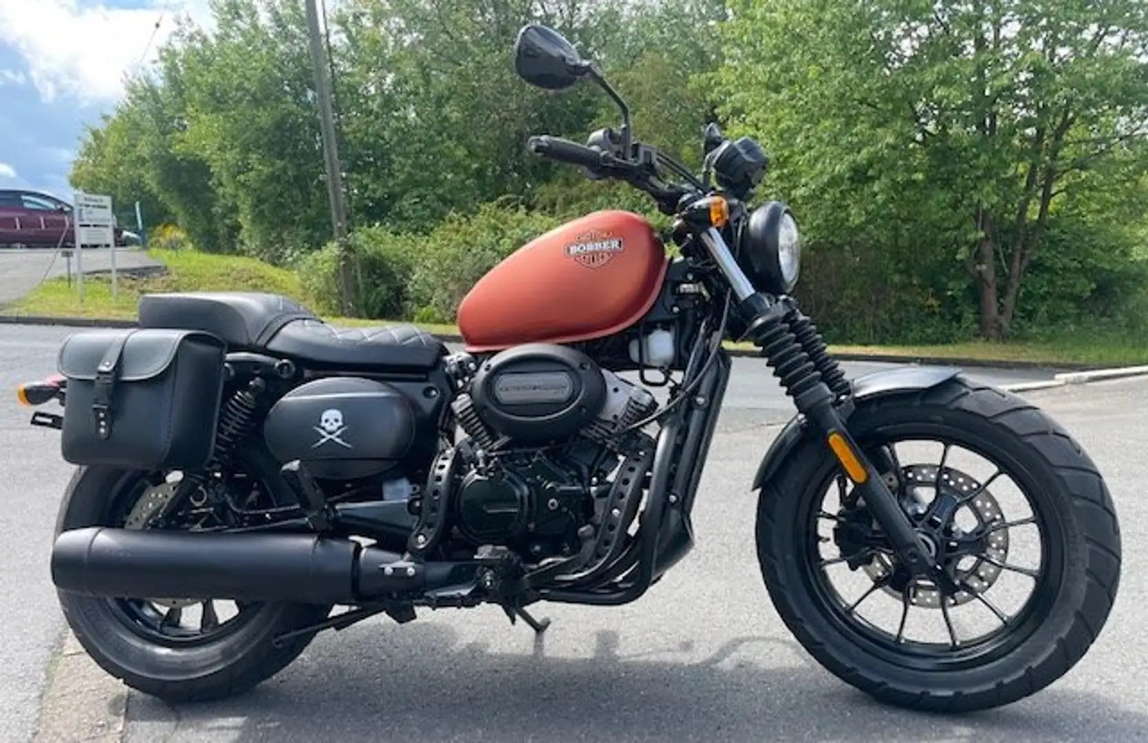 Hyosung GV 125 S Aquila - 1te Hand - Top Aussattung Оранжевий - 1