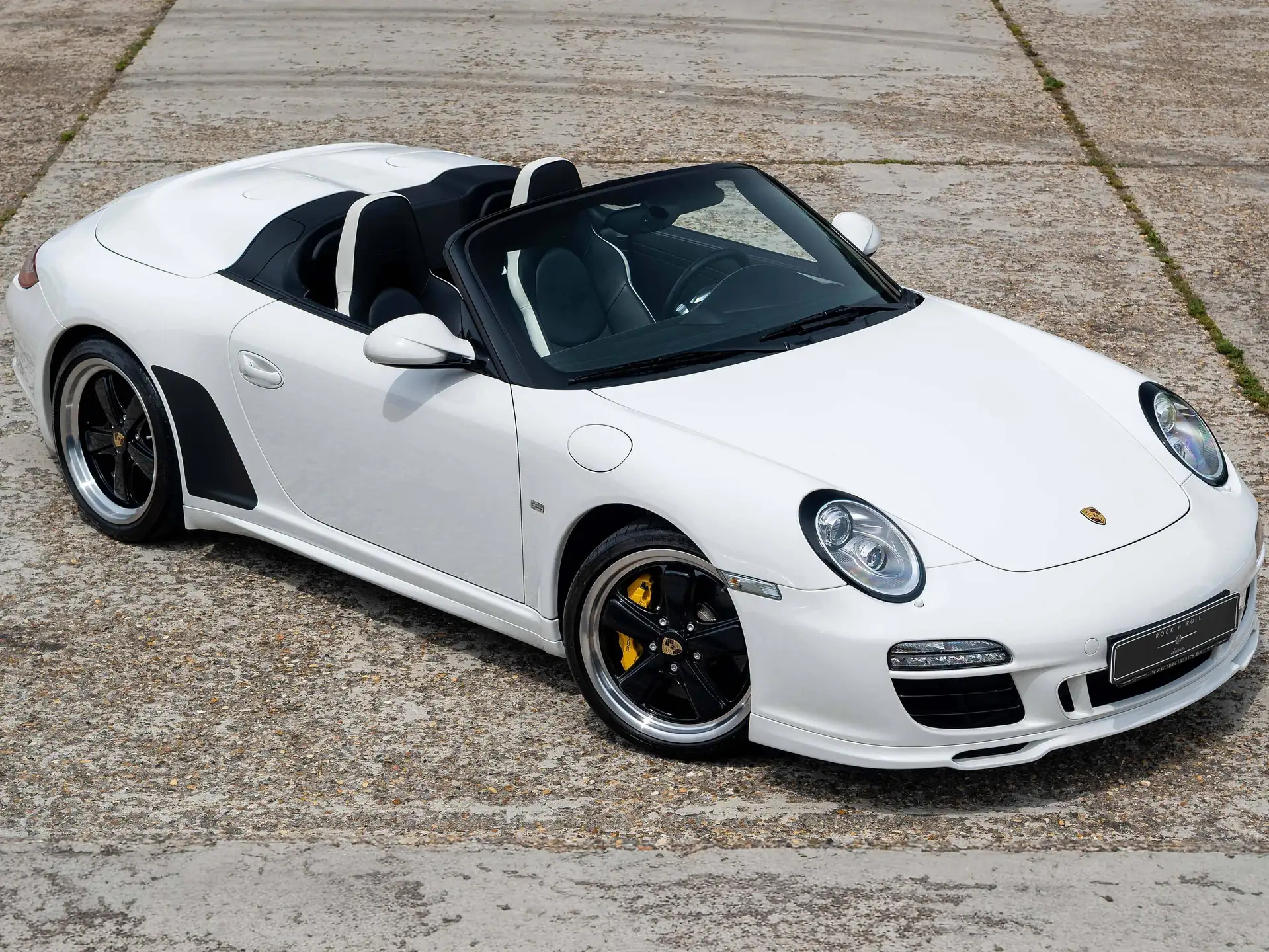 포르쉐 911 Speedster 2011 흰색 사진 1