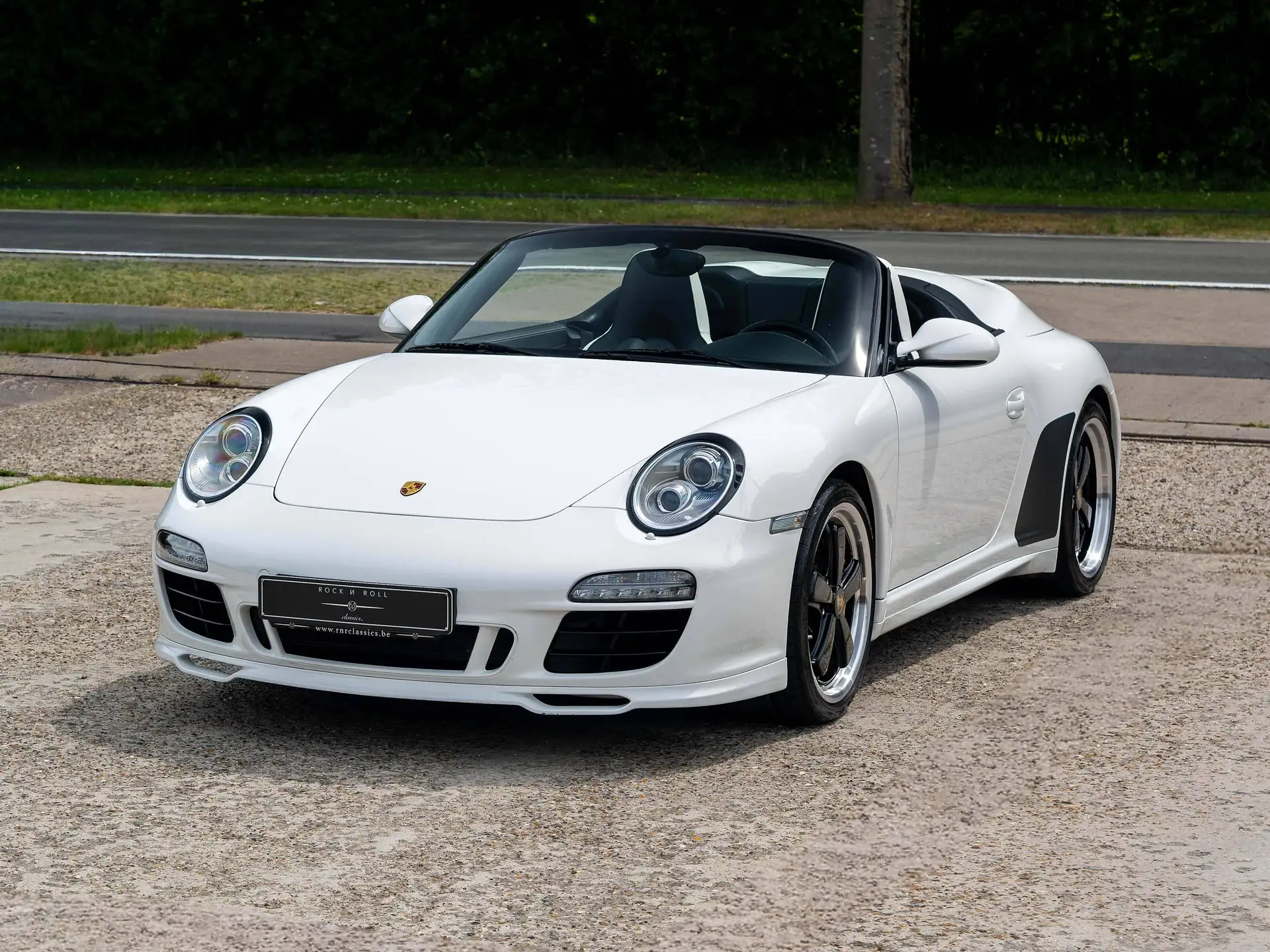 포르쉐 911 Speedster 2011 흰색 사진 8