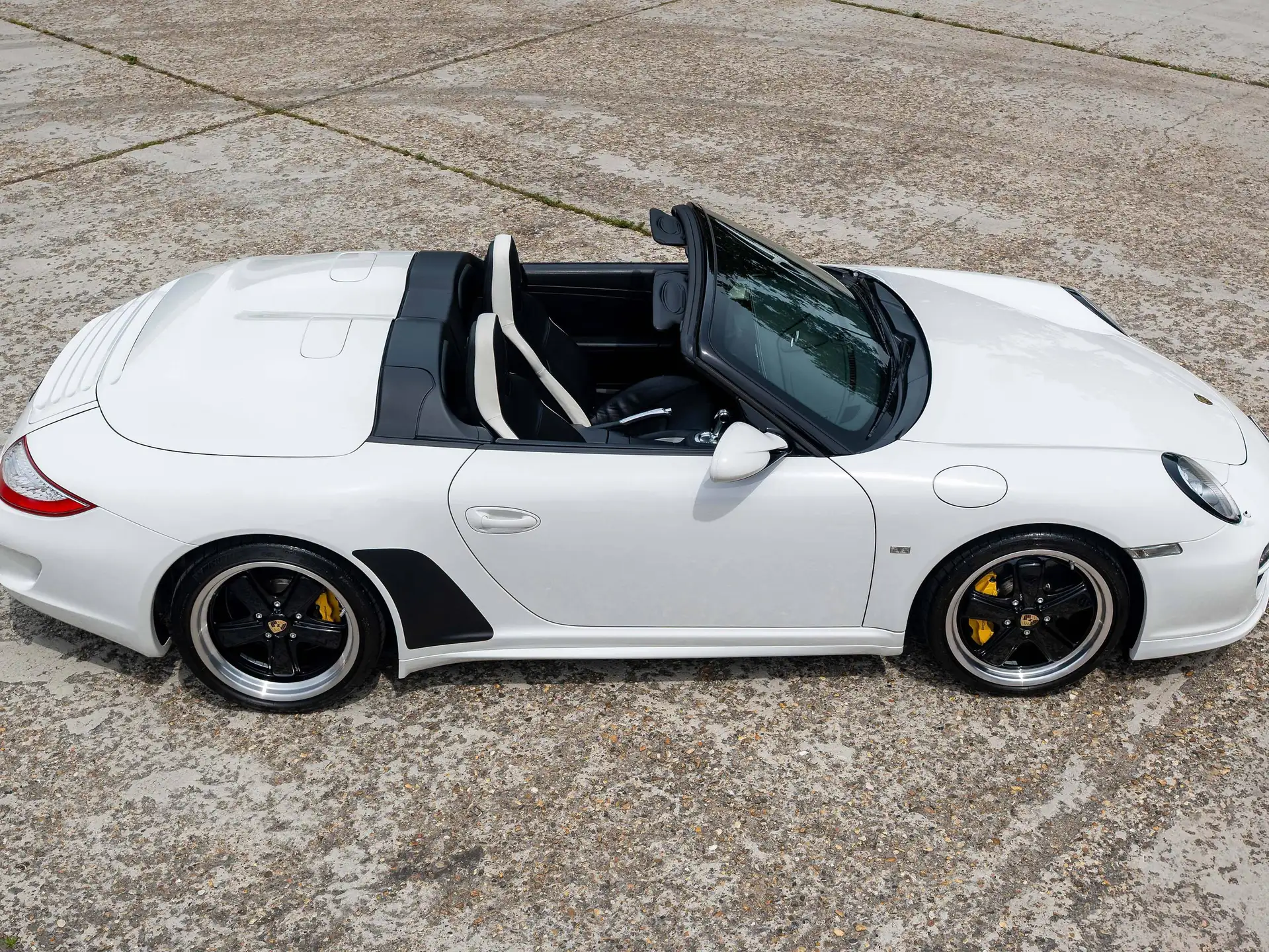 포르쉐 911 Speedster 2011 흰색 사진 3