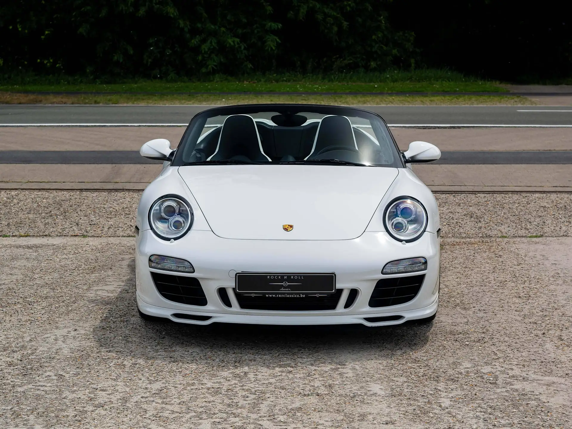 포르쉐 911 Speedster 2011 흰색 사진 7
