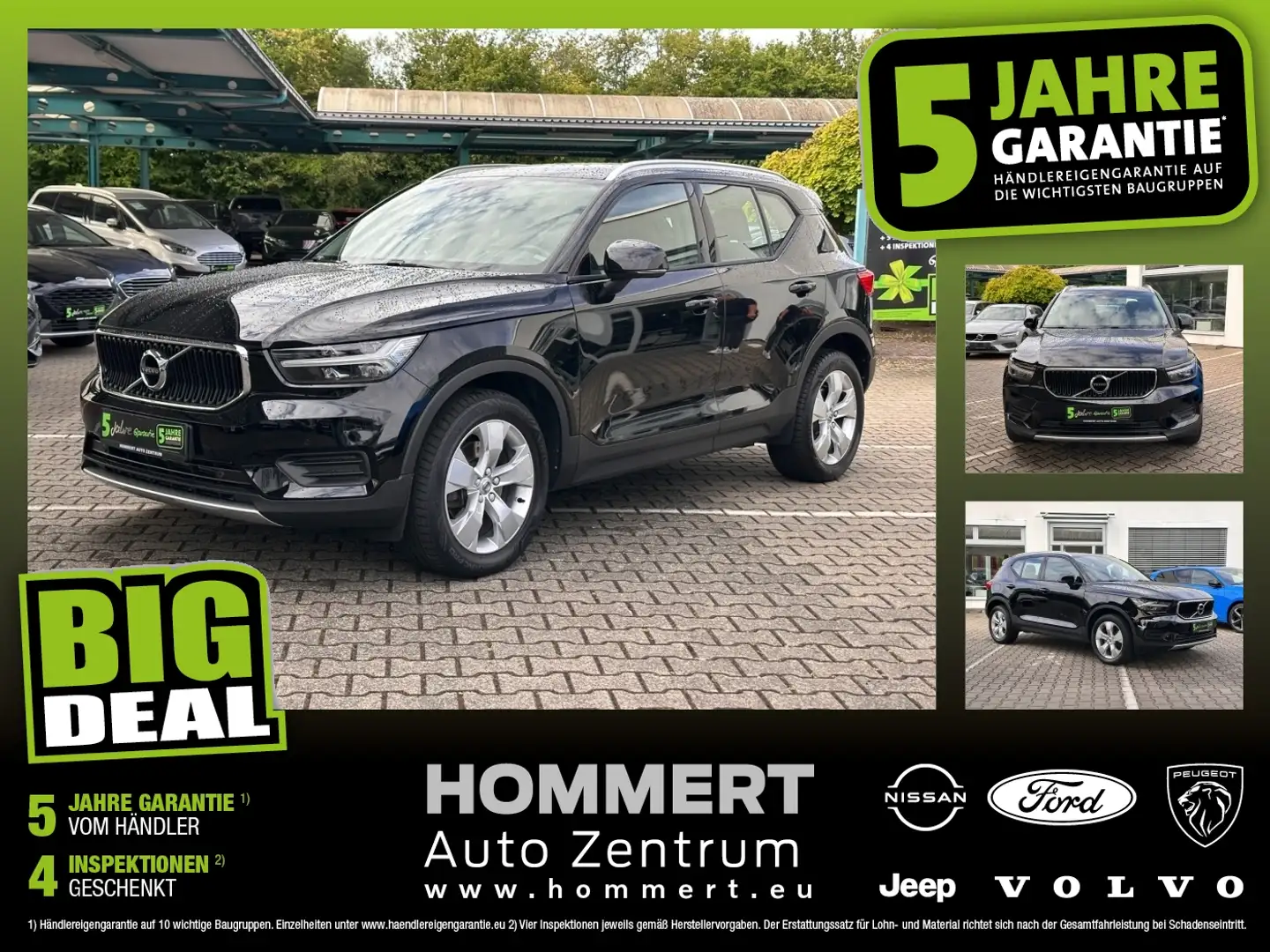 Volvo XC40 D4 AWD Momentum *Kamera*beh.Lenk*Navi*Sitzh* Negro - 1