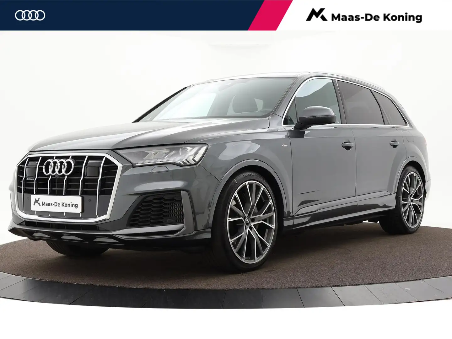 Audi Q7 55 TFSIe 381pk Tiptronic Quattro Pro Line S · Came Grijs - 1