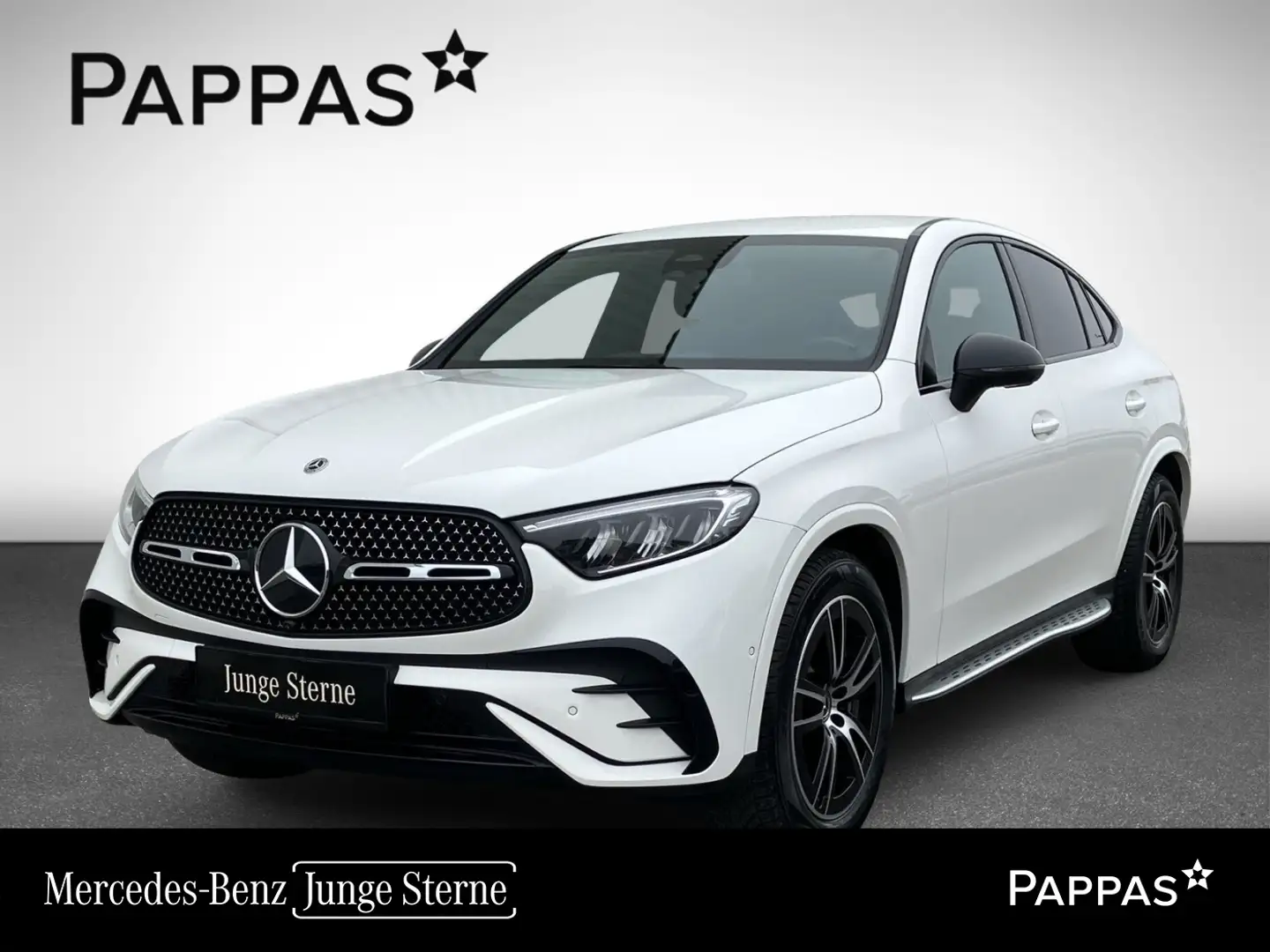 Mercedes-Benz GLC 220 d 4MATIC Coupé PTS Cam SHZ AHK LED  Keyl Weiß - 1