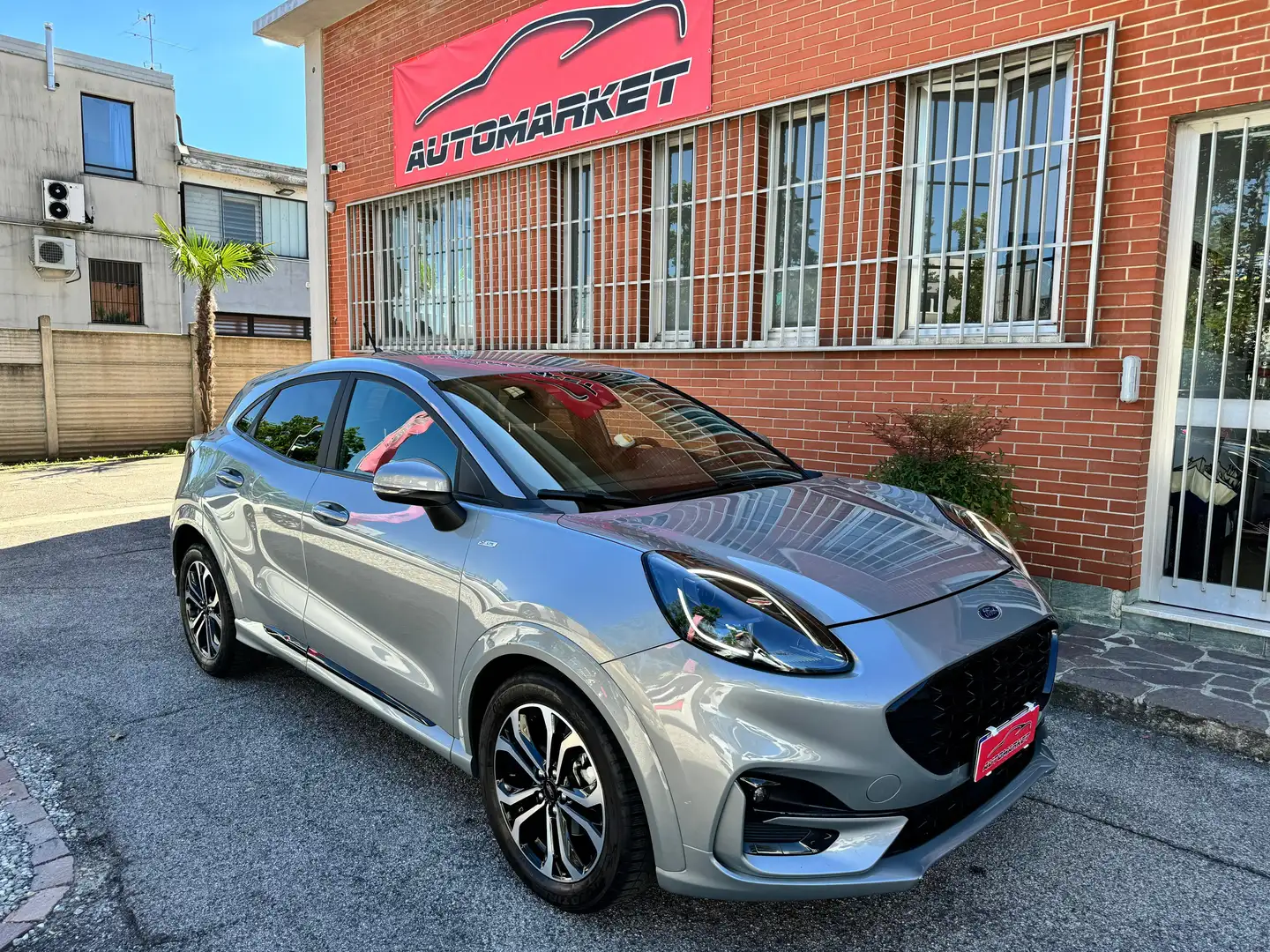 Ford Puma 1.0 ecoboost h ST-Line X 125CV Grigio - 1