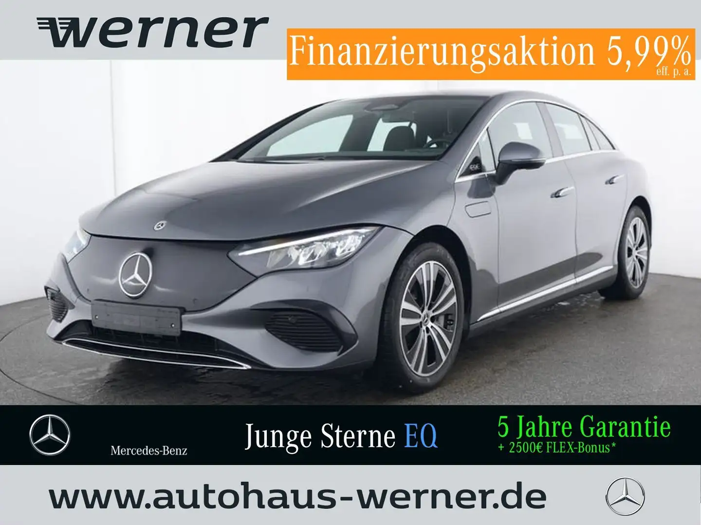 Mercedes-Benz EQE 300 ELE-ART-ADVANCED+ MEMORY ASSISTENZ DISTR Gris - 1