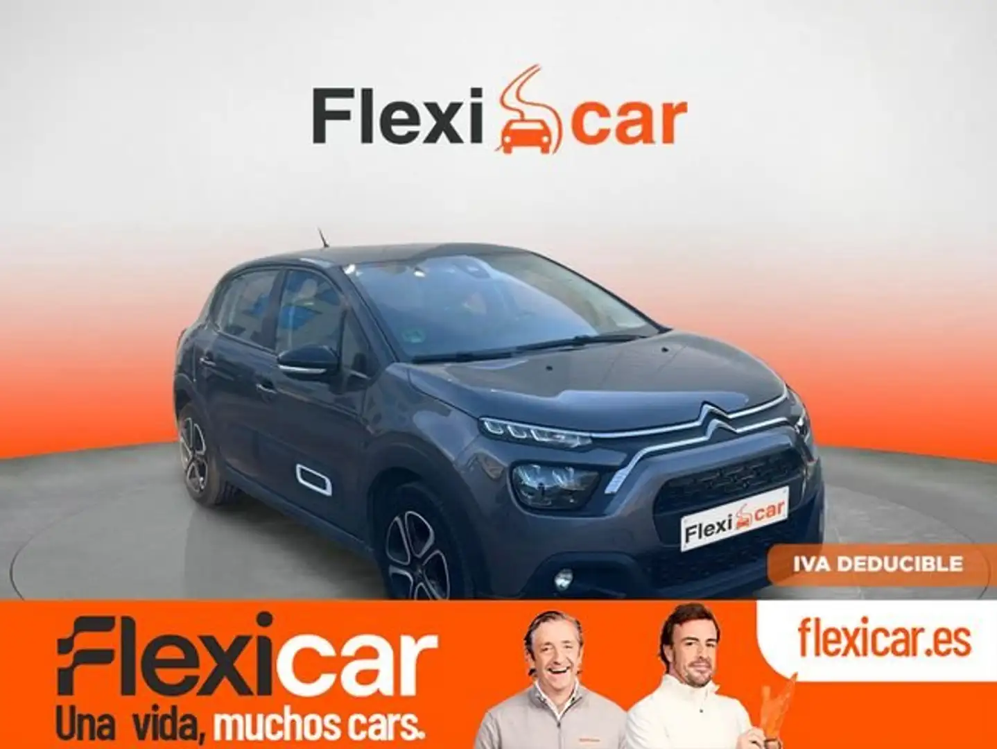 Citroen C3 BlueHDi 75KW (100CV) Plus Gris - 1