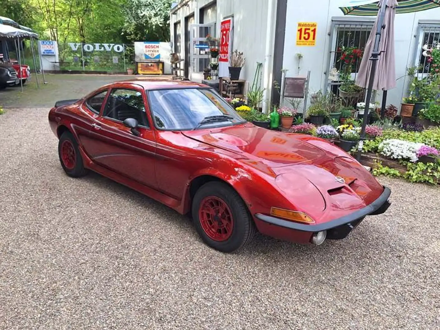 Opel GT 1900 muss geschweißt werden !! fährt aber Rot - 2