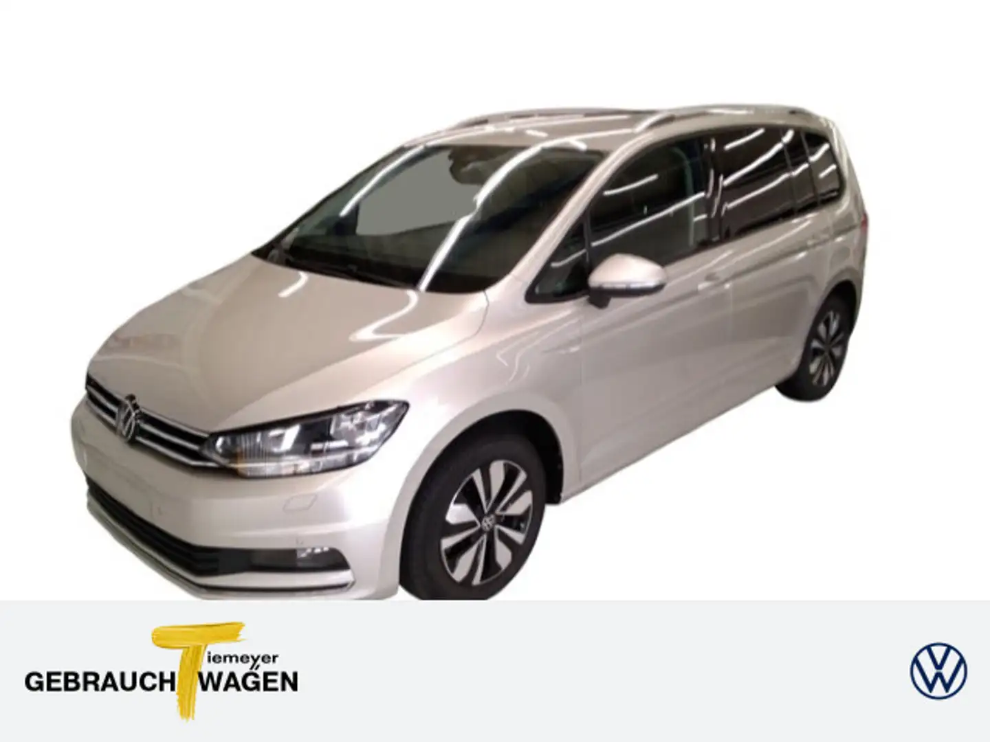 Volkswagen Touran 2.0 TDI DSG MOVE NAVI AHK 4xSITZHZG Plateado - 1