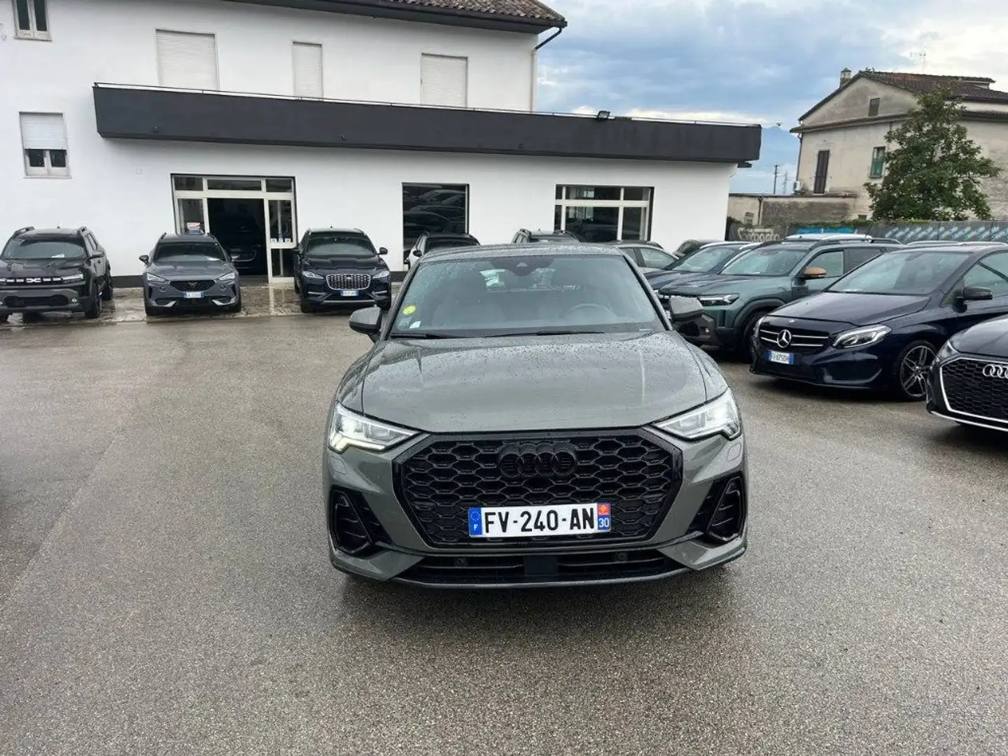 Audi Q3 SPB 35 TDI S tronic S line edition Gris - 1