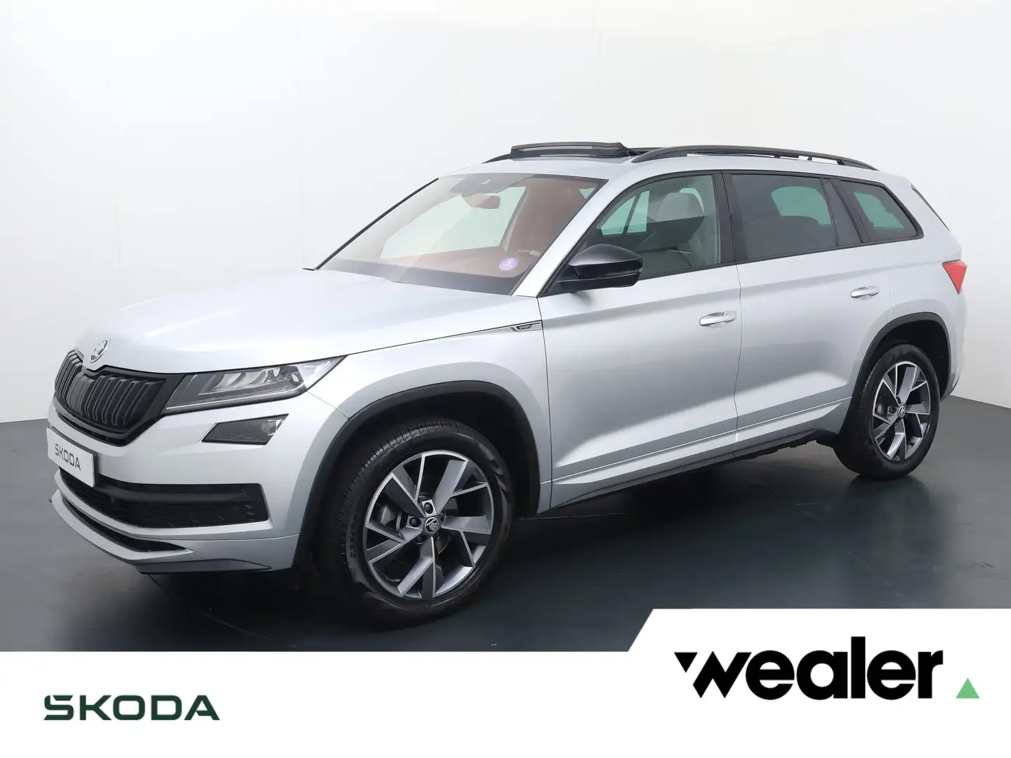 Skoda Kodiaq 1.5 TSI Sportline Business 7p. | 150 PK | Automaat Grijs - 1