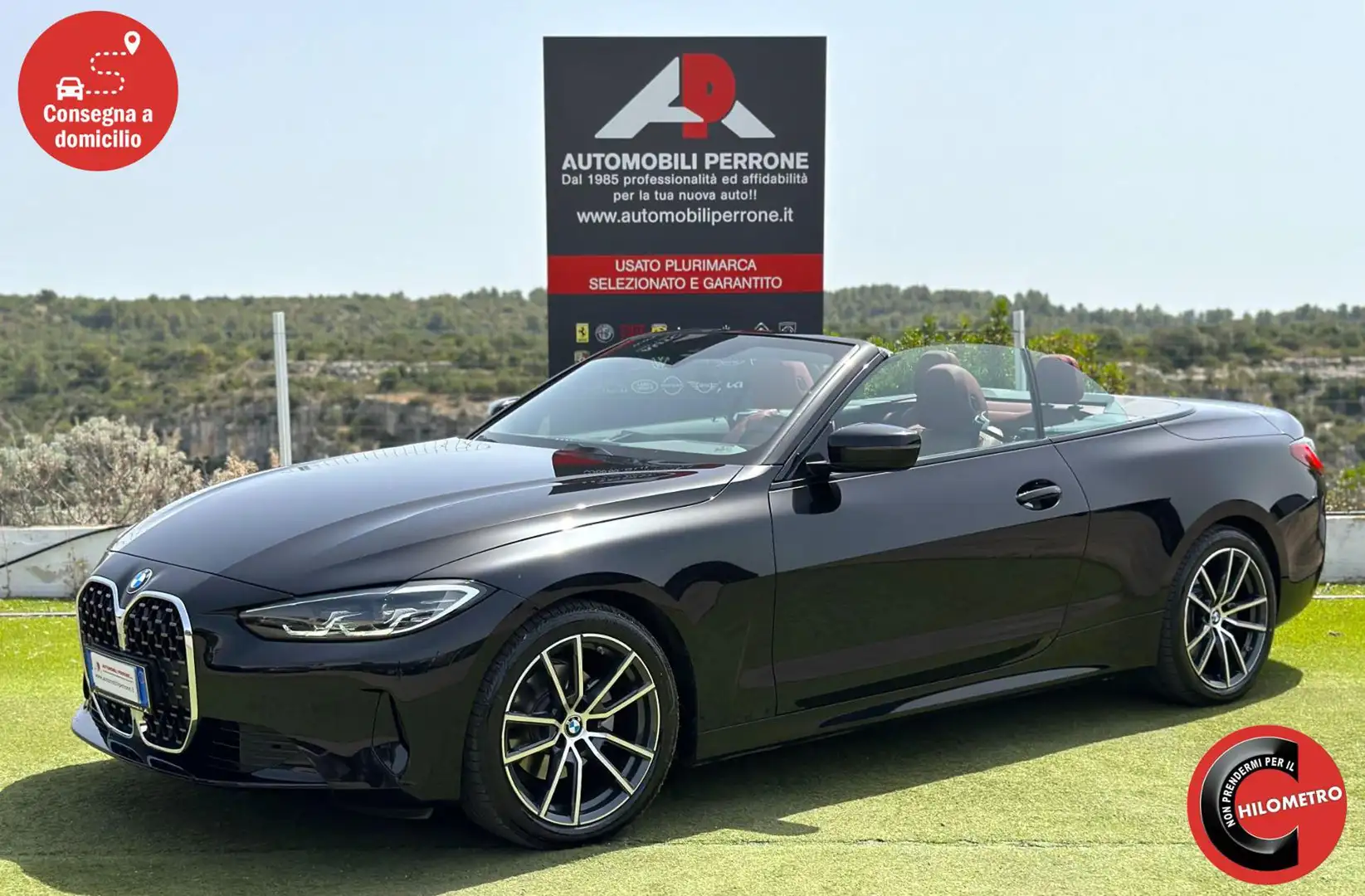 BMW 420 i Cabrio Sport MY24 Nero - 1